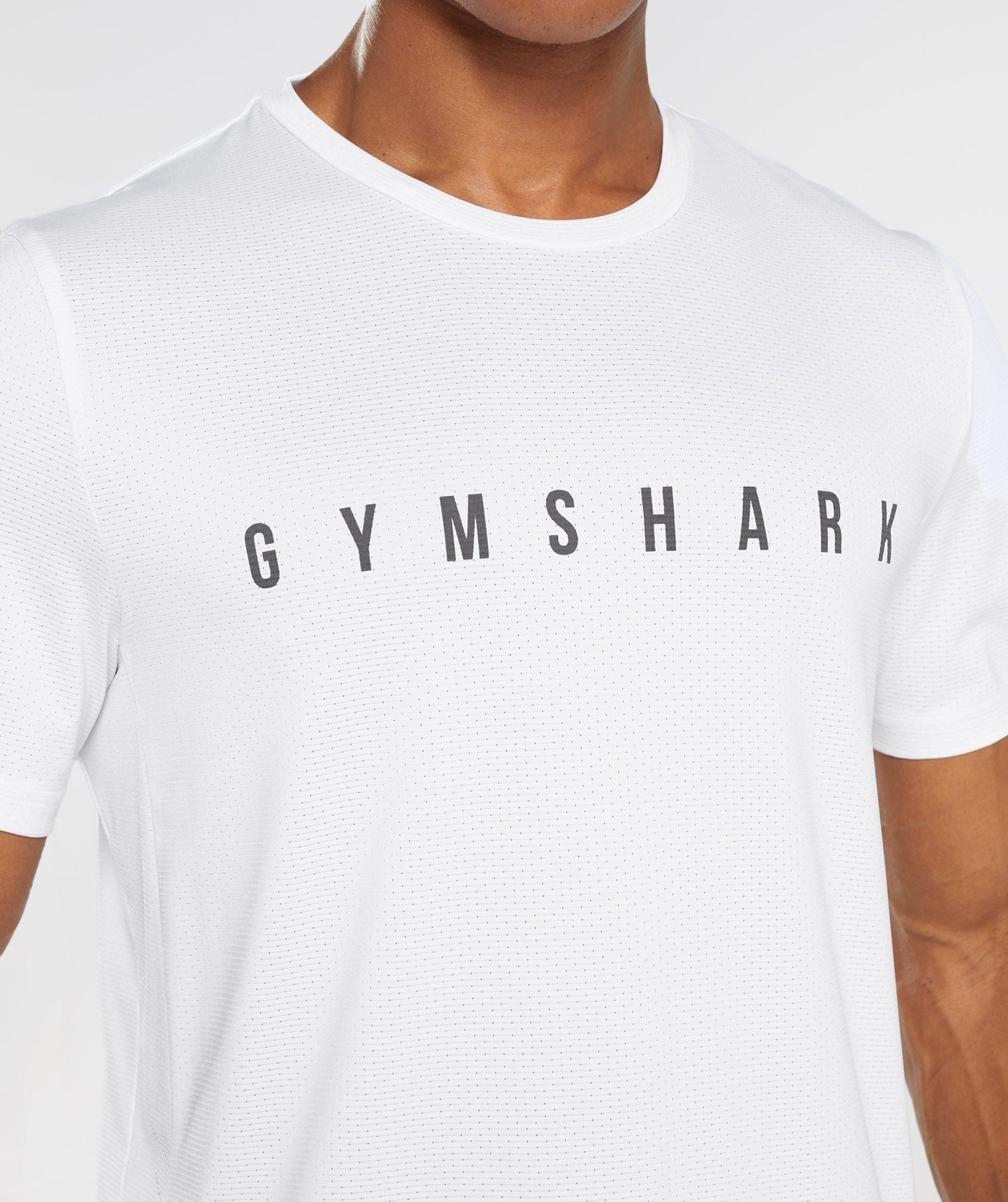 Gymshark Sport Stripe T-Shirt - White