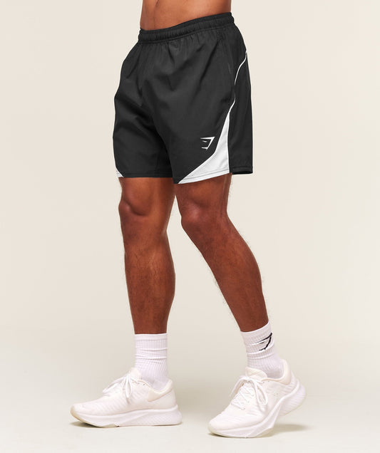 Gymshark Arrival Block 6" Shorts - Black