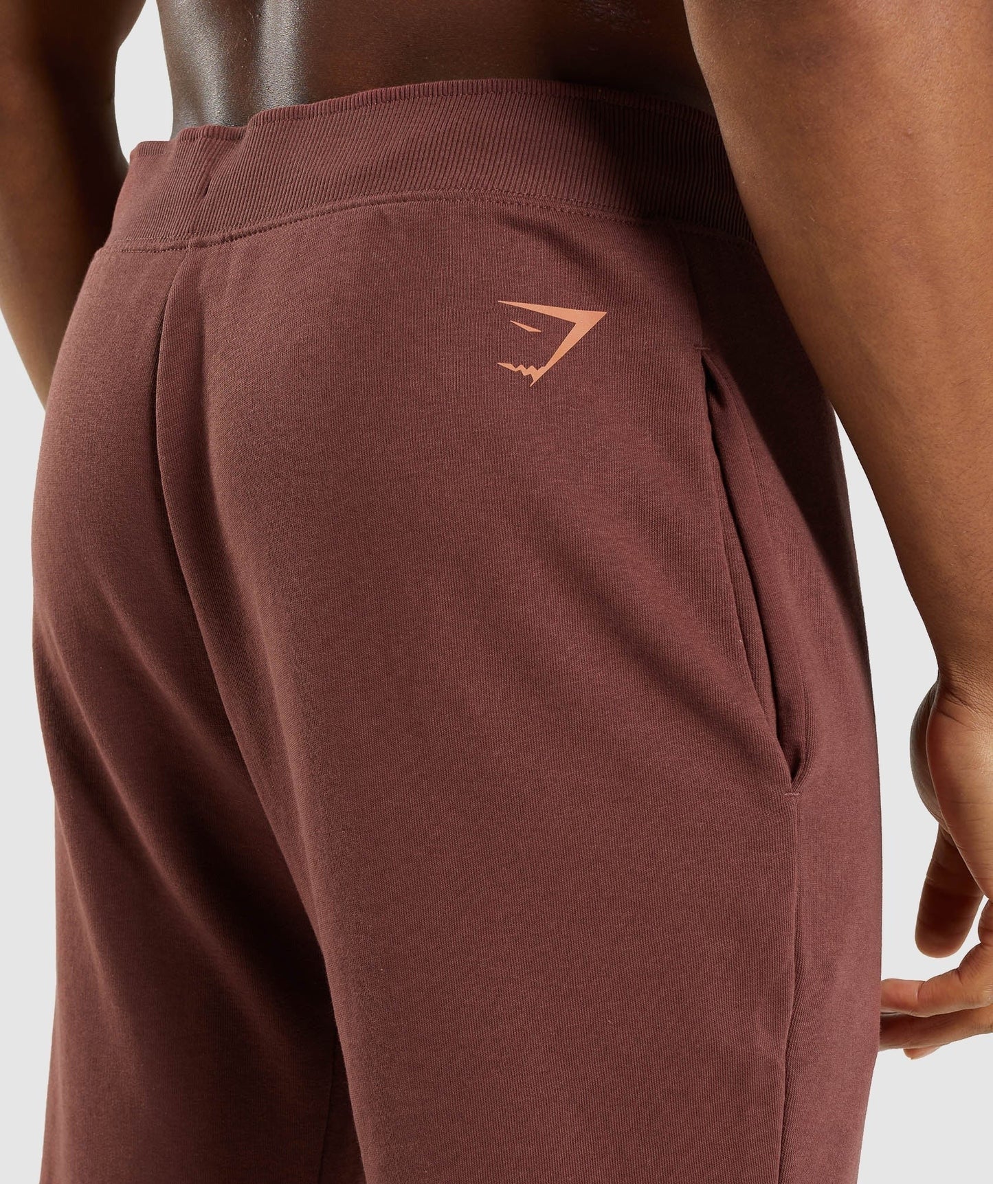 Gymshark Bold Joggers - Cherry Brown