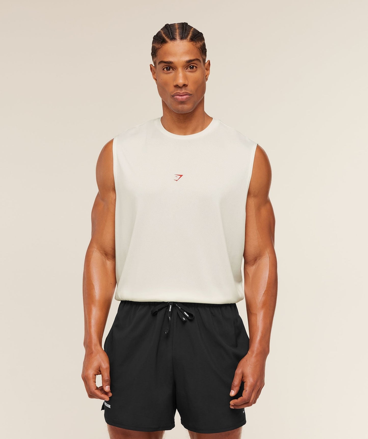 Gymshark GSCC Graphic Tank - Soft White