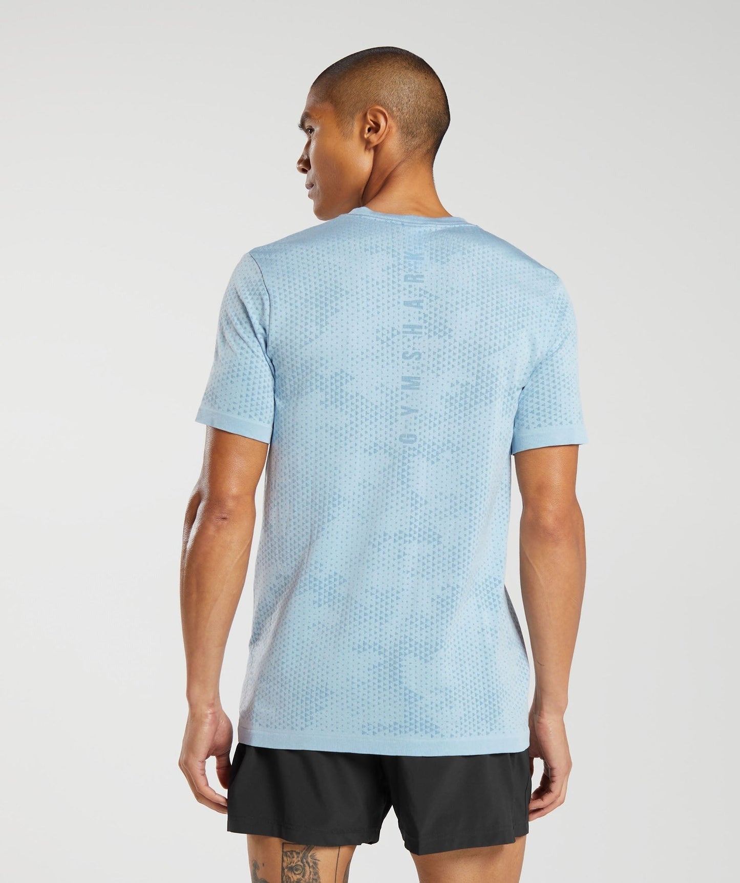 Gymshark Sport Seamless T-Shirt - Skyline Blue/Denim Blue