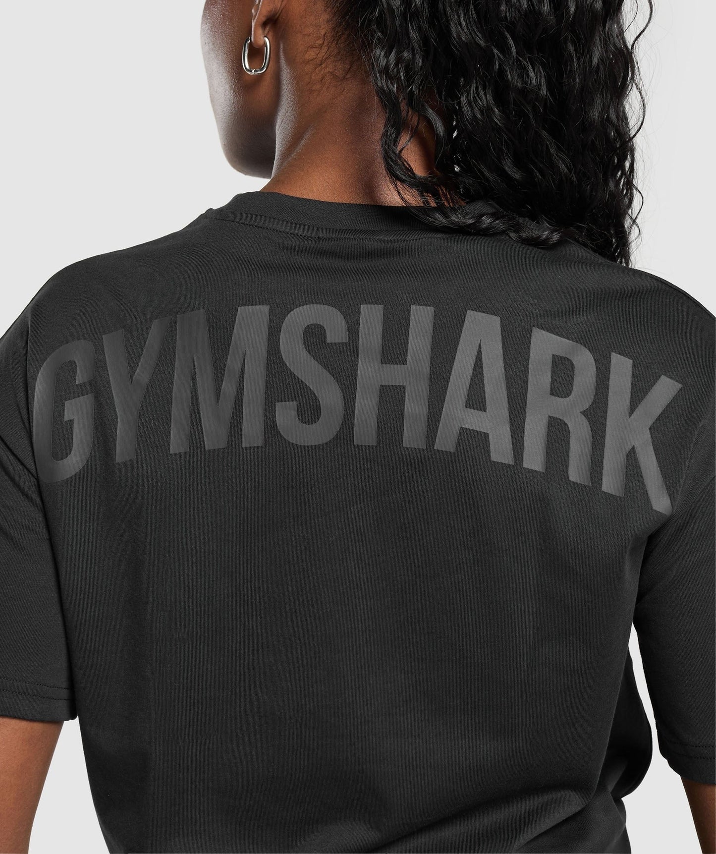 Gymshark GS Power Oversized T-Shirt - Black