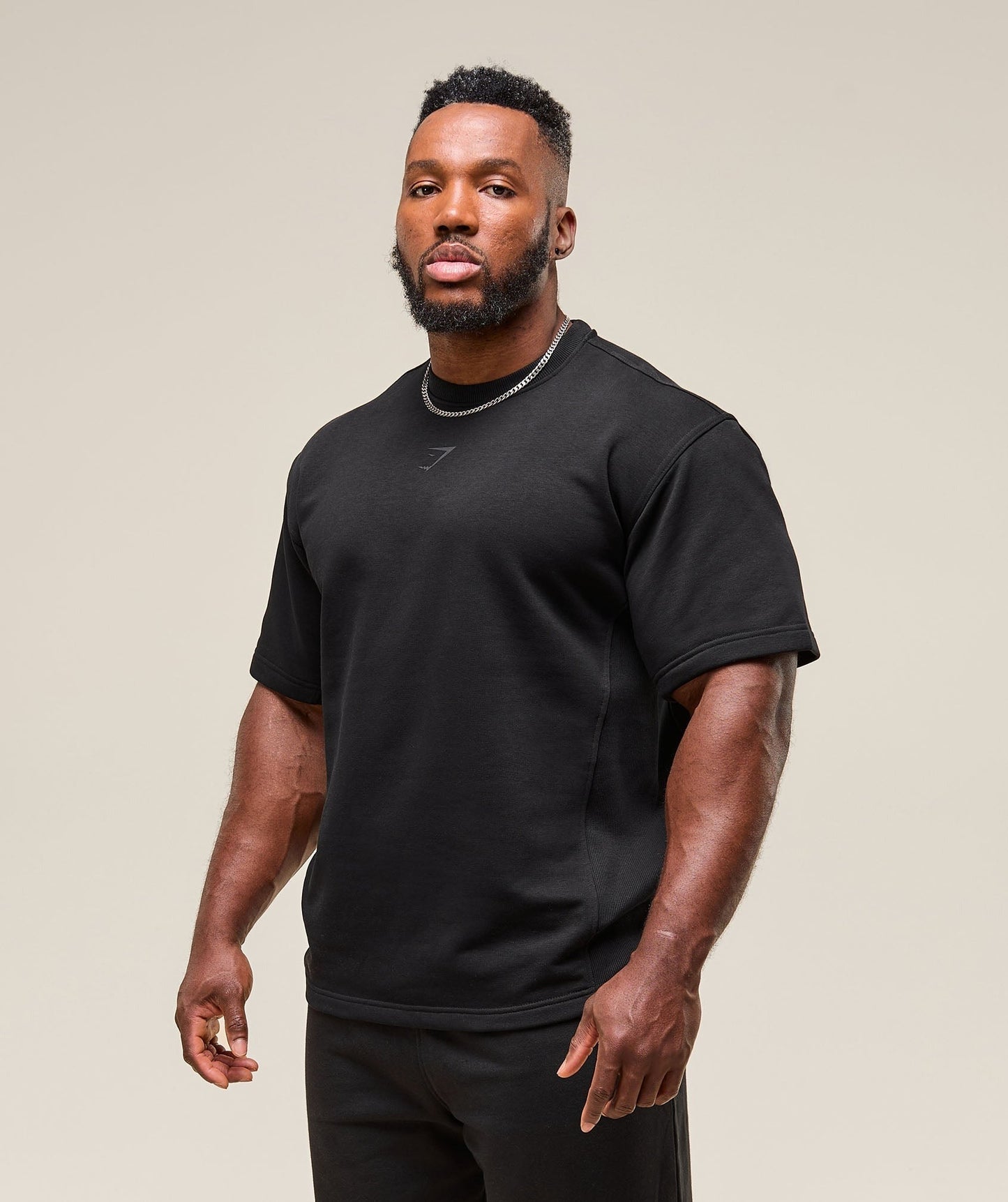 Gymshark Power Short Sleeve Crew - Black