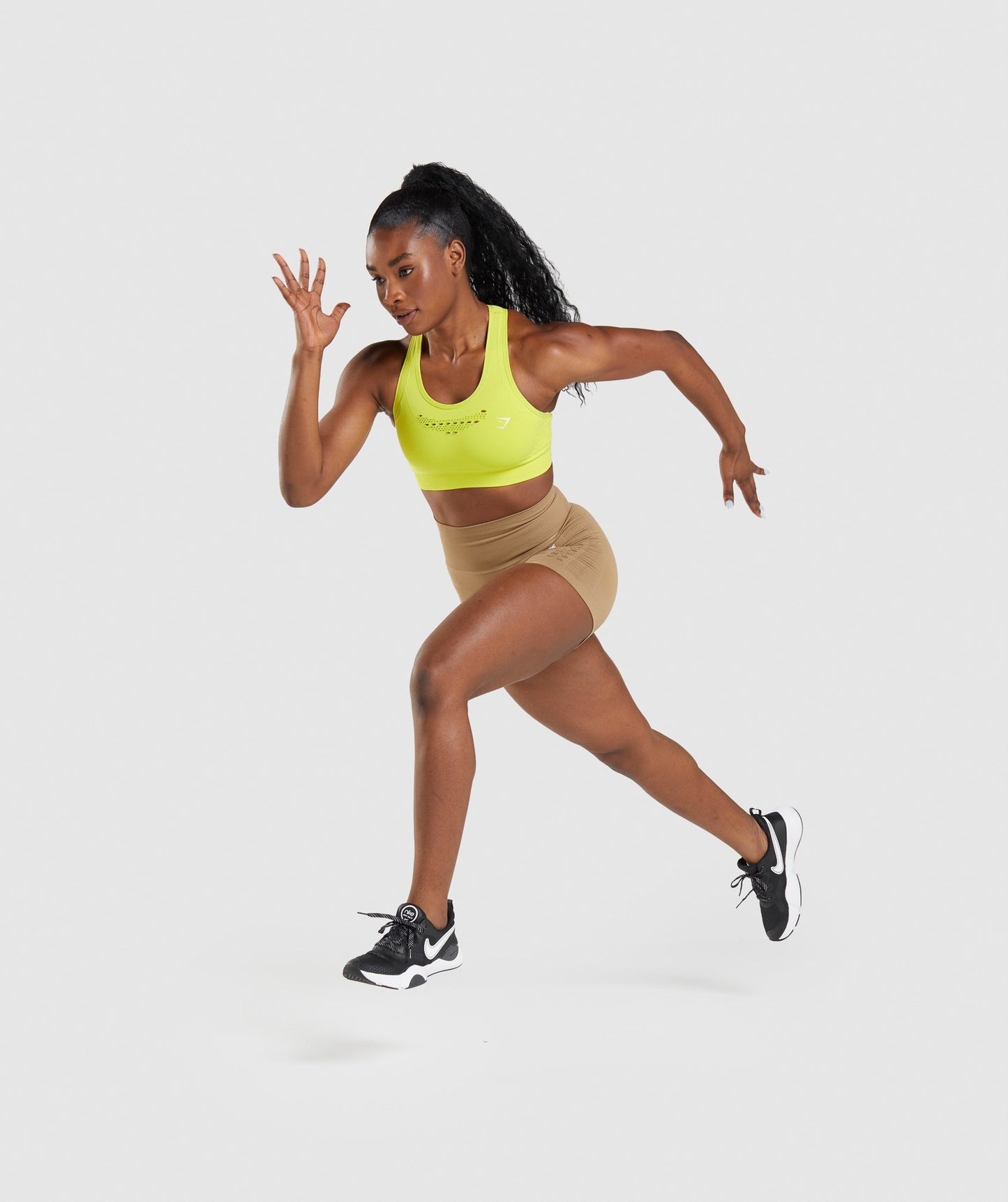 Gymshark Energy Seamless Sports Bra - Glitch Yellow