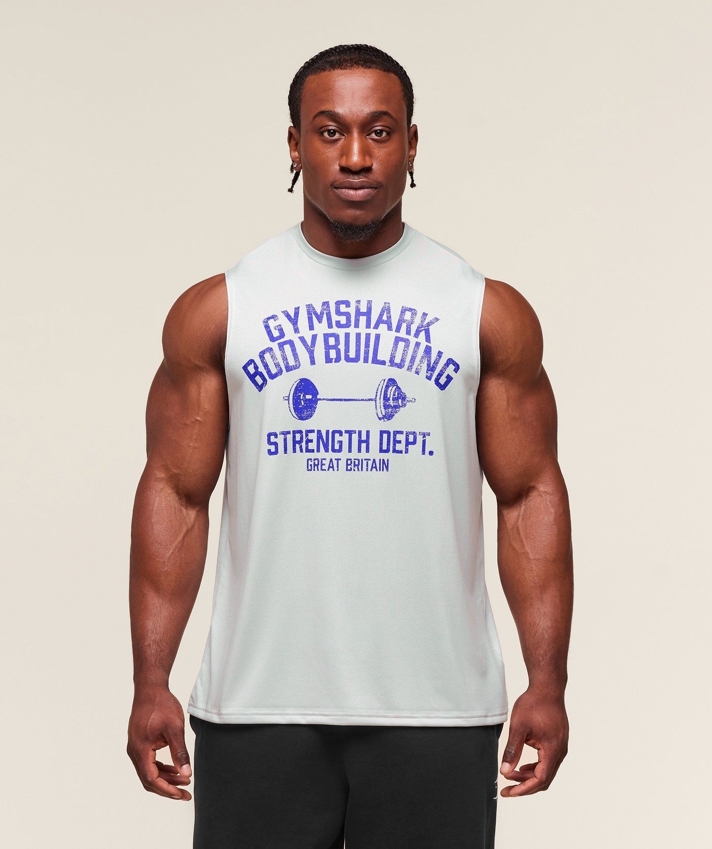 Gymshark Olympic Bar Tank - Metal Grey