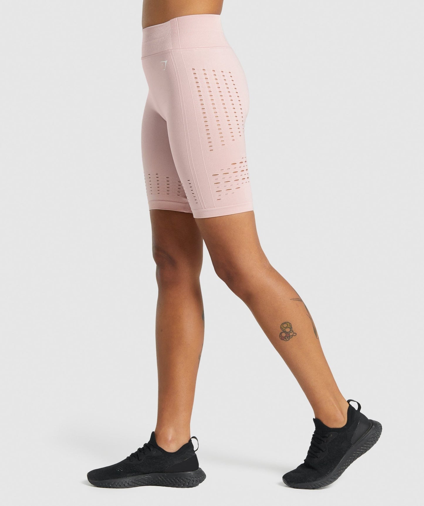 Gymshark Glow Seamless Shorts - Light Pink