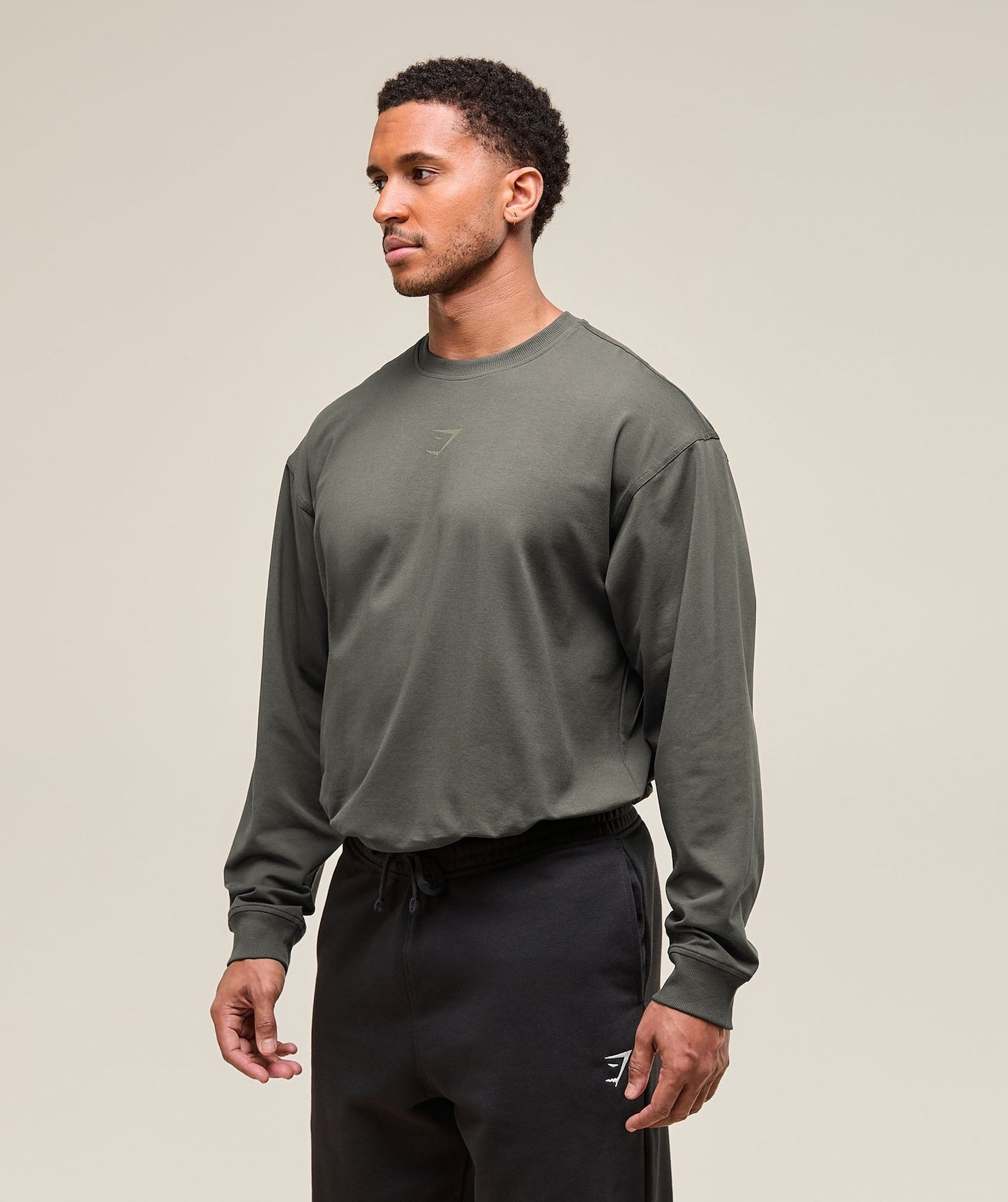 Gymshark Power Long Sleeve T-Shirt - Strength Green