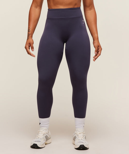 Gymshark Power Regular Leggings - Midnight Purple