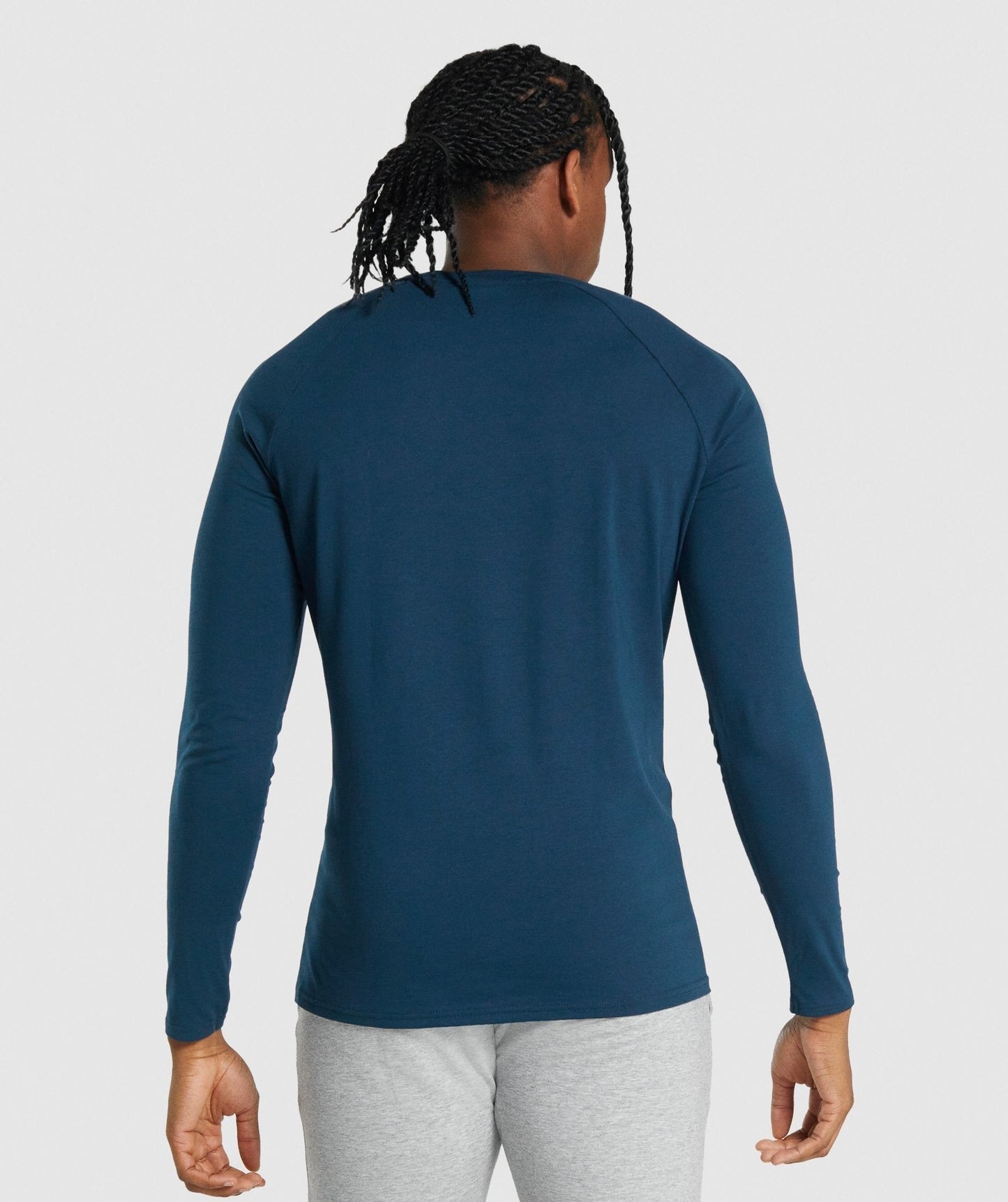 Gymshark Critical 2.0 Long Sleeve T-Shirt - Navy