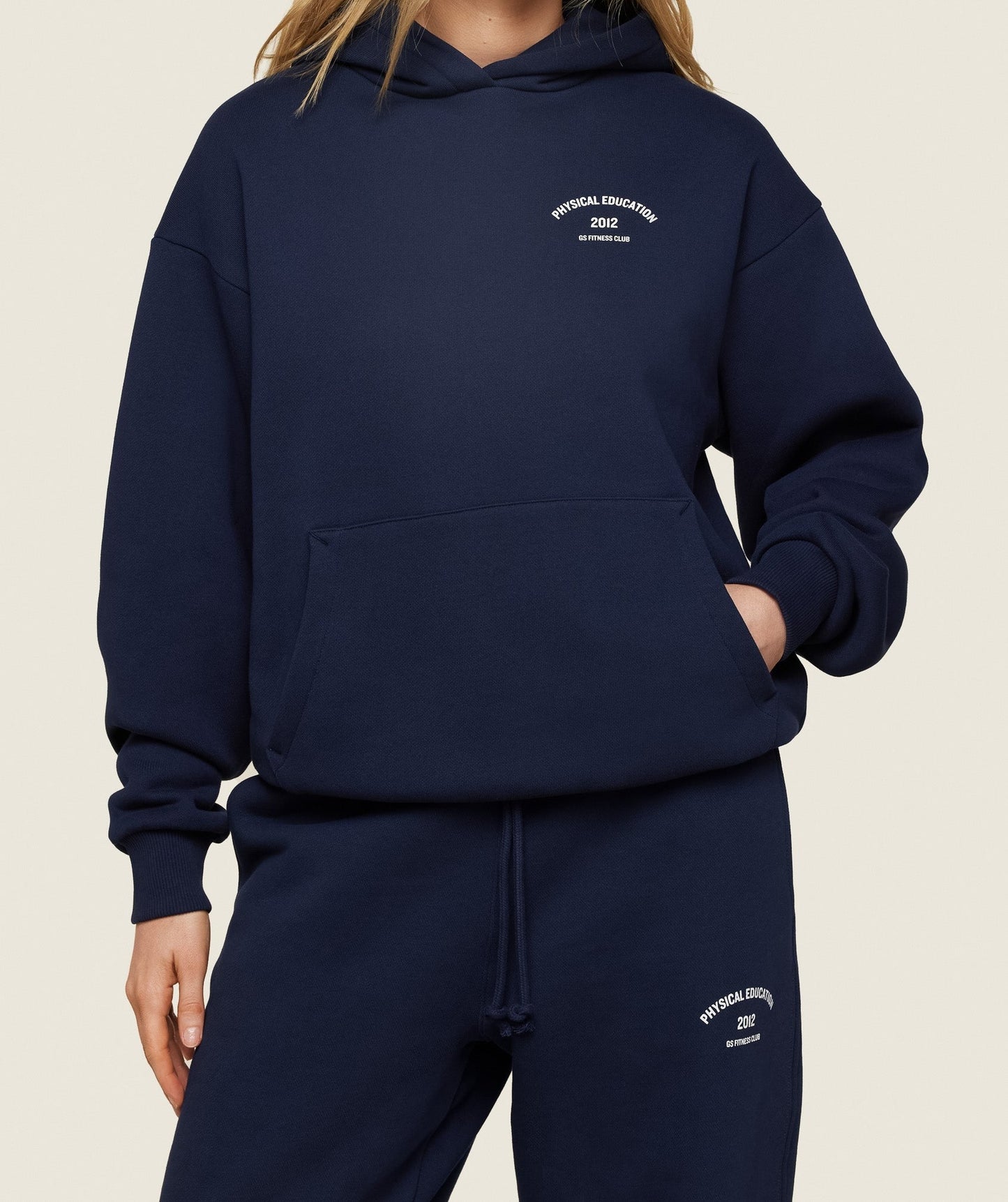 Gymshark Phys Ed Graphic Hoodie - Blue