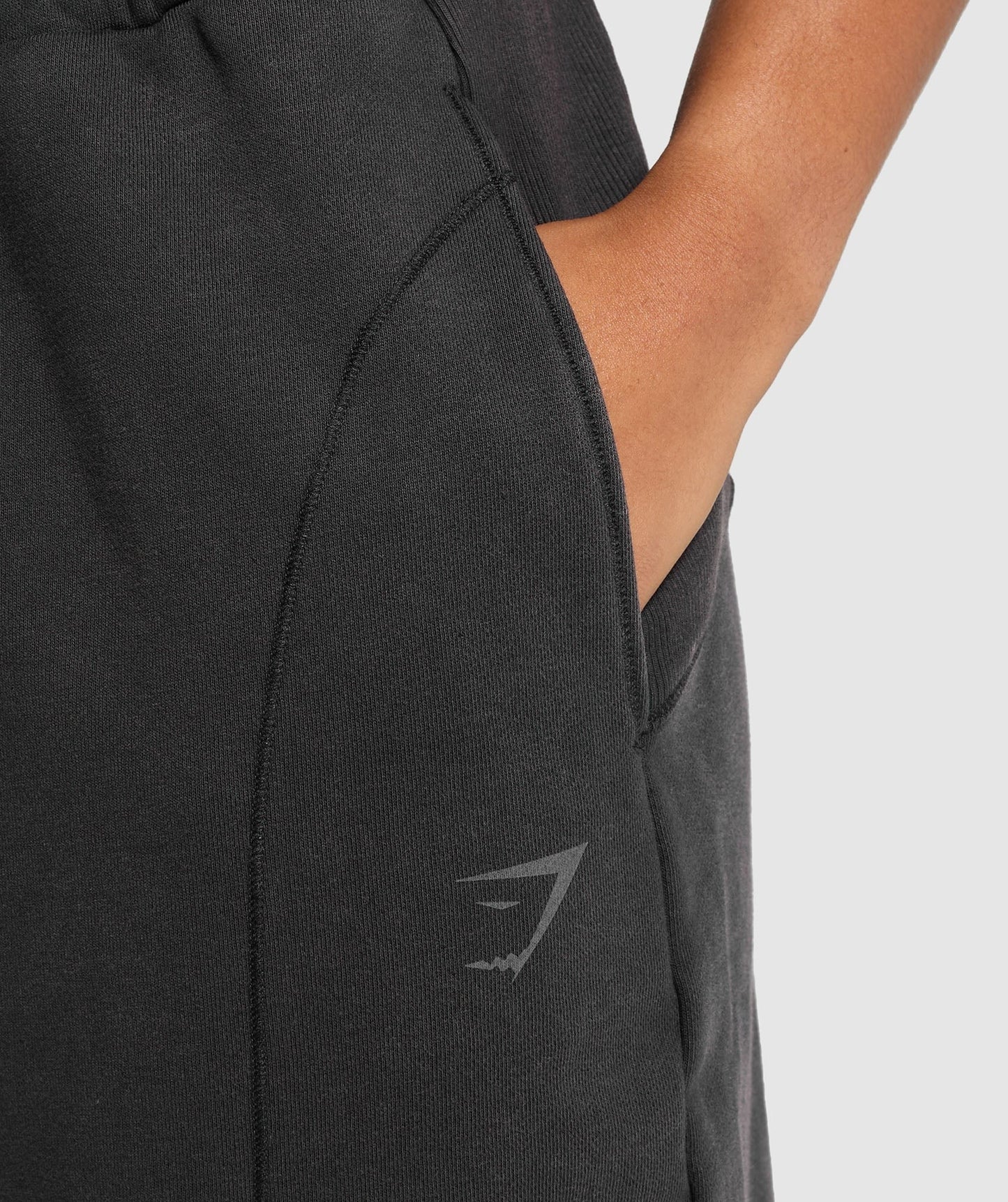 Gymshark Power Washed Joggers - Black
