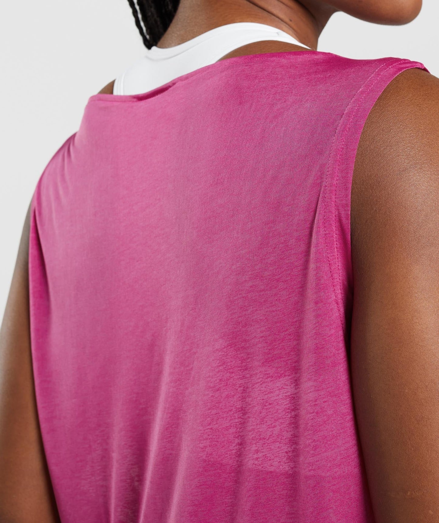 Gymshark Training Oversized Tank - Dragon Pink