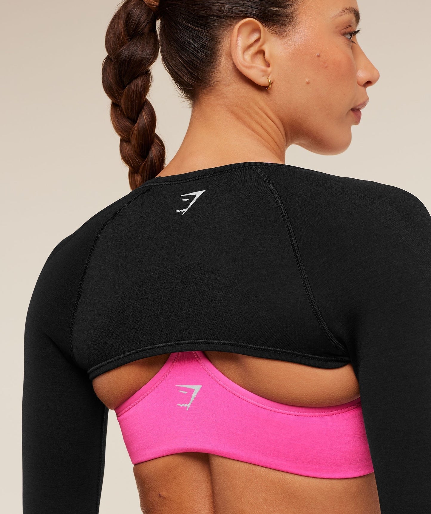 Gymshark Interval Seamless Shrug - Black