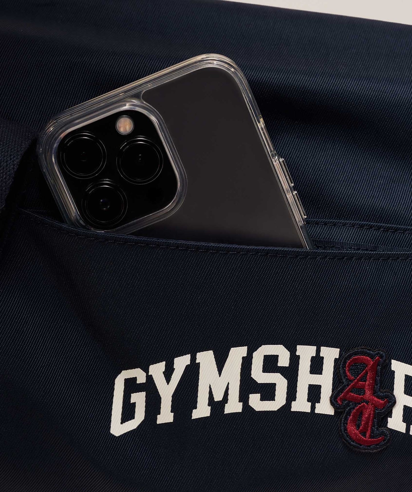 Gymshark x Analis Duffle Bag - Midnight Blue/Soft White