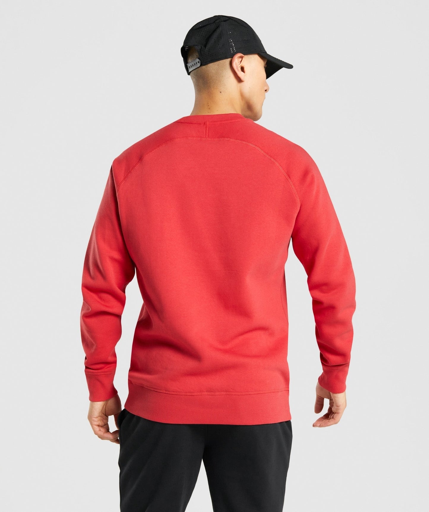 Gymshark Crest Sweatshirt - Red