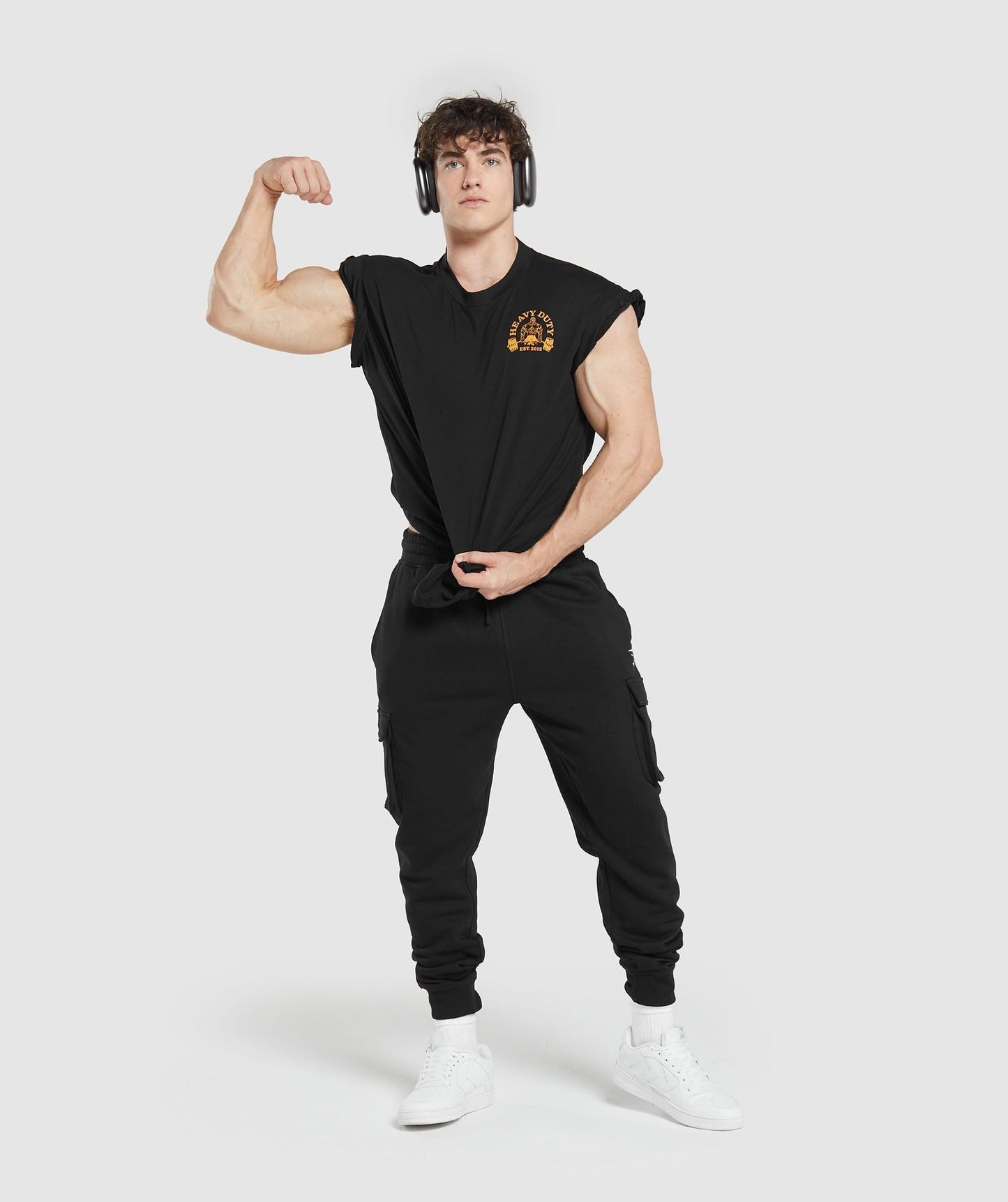 Gymshark Heavy Duty T-Shirt - Black