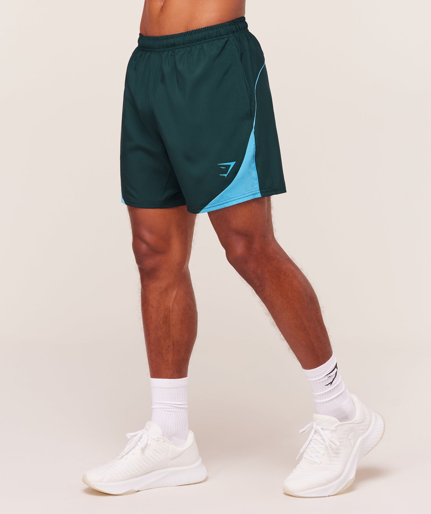 Gymshark Arrival Block 6" Shorts - Deep Petrol Blue