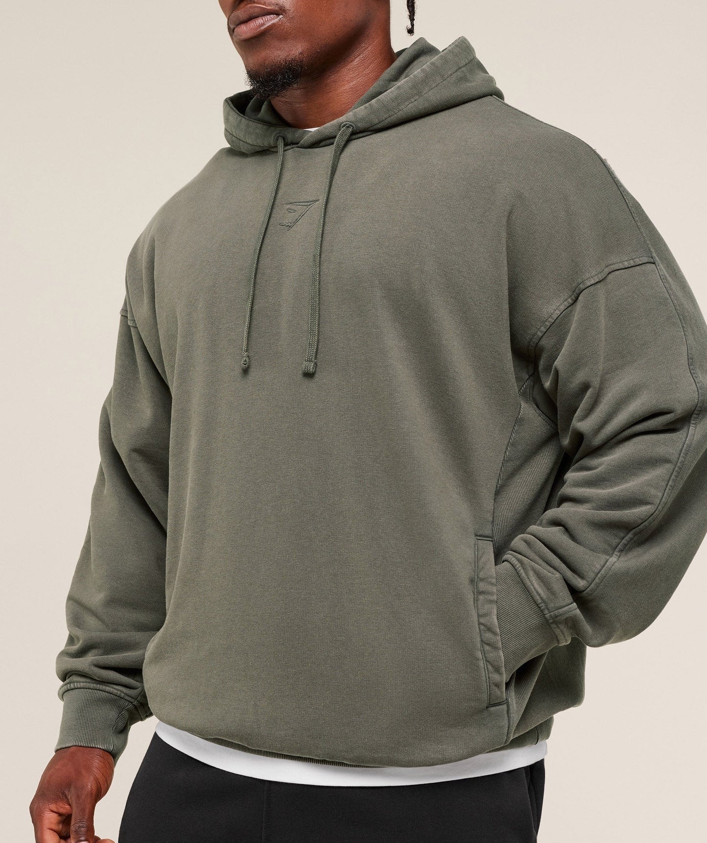 Gymshark Power Washed Hoodie - GS Strength Green