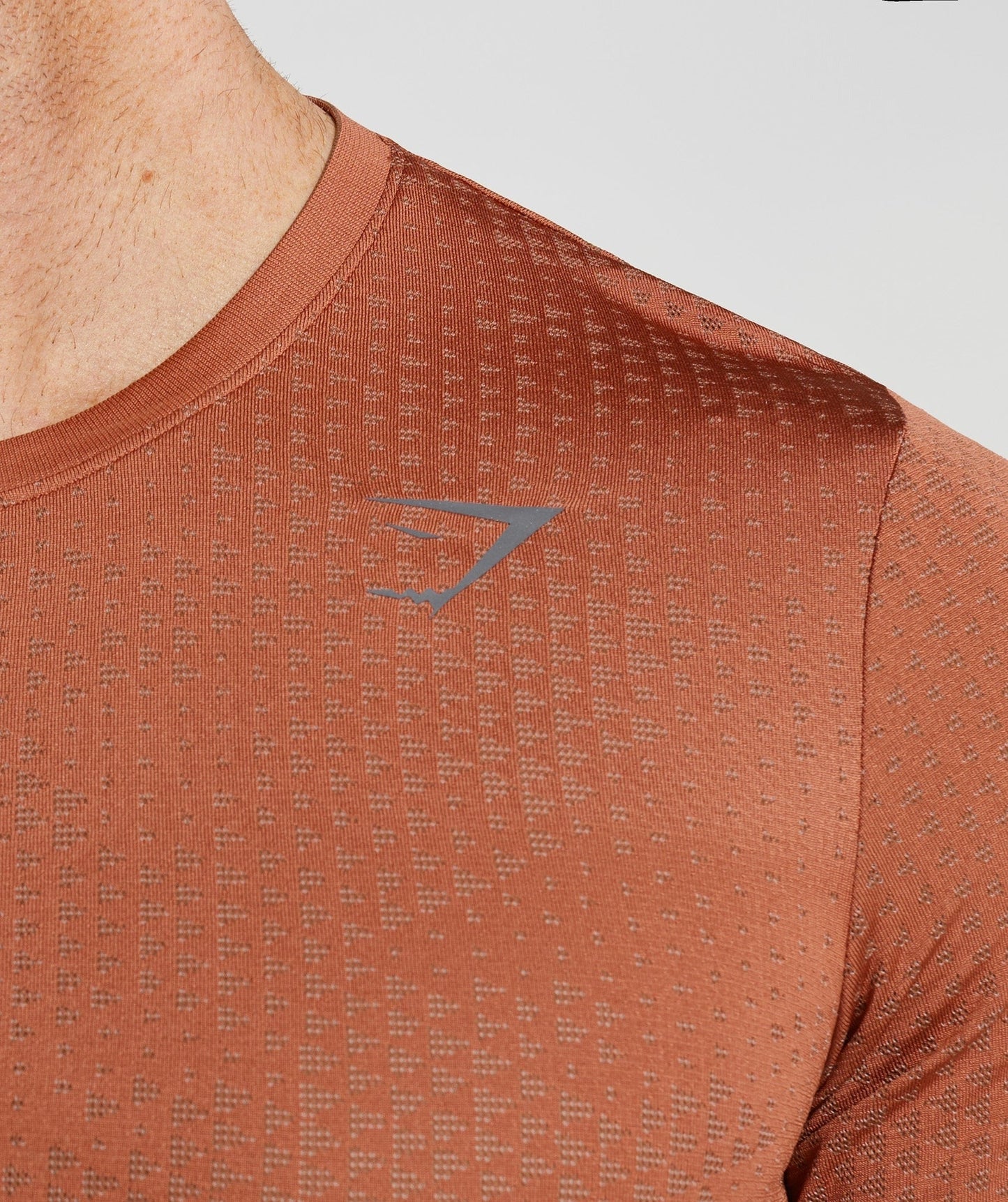 Gymshark Sport Seamless T-Shirt - Persimmon Red/Warm Brown