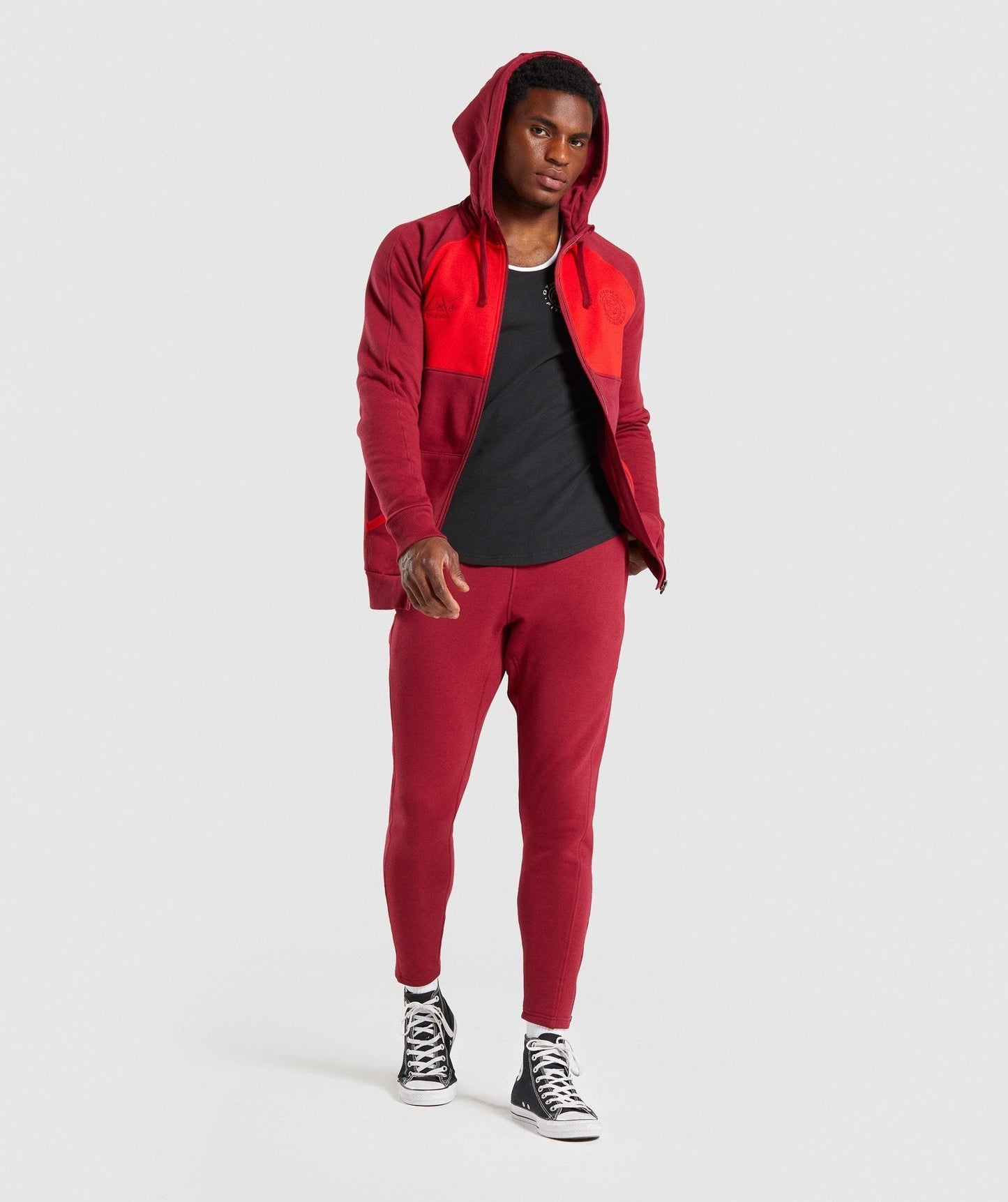 Gymshark Luxe Legacy Joggers - Burgundy