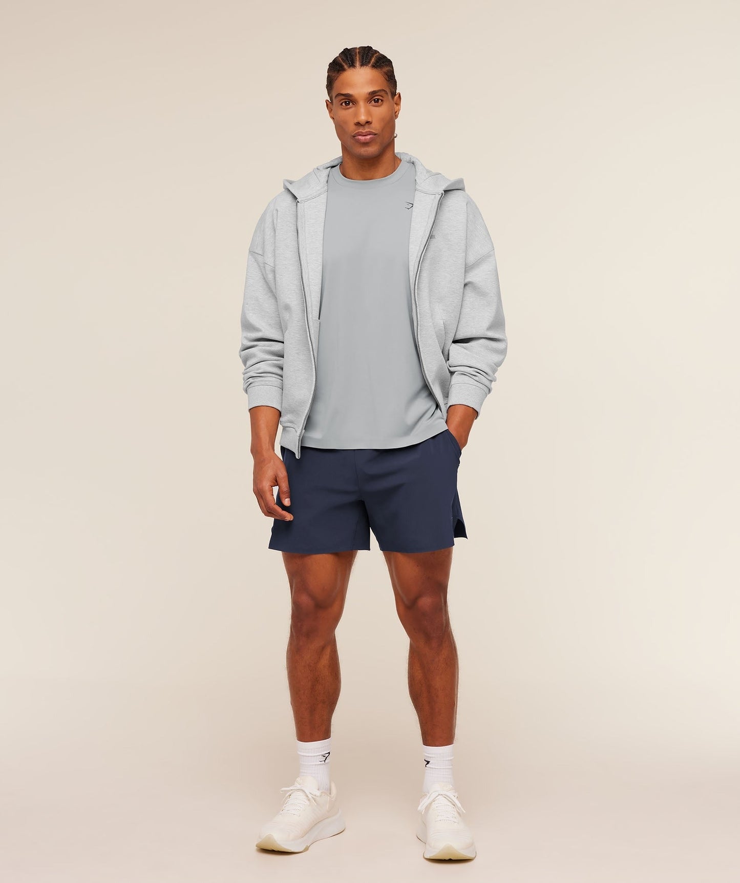 Gymshark Evolve T-Shirt - Denim Grey
