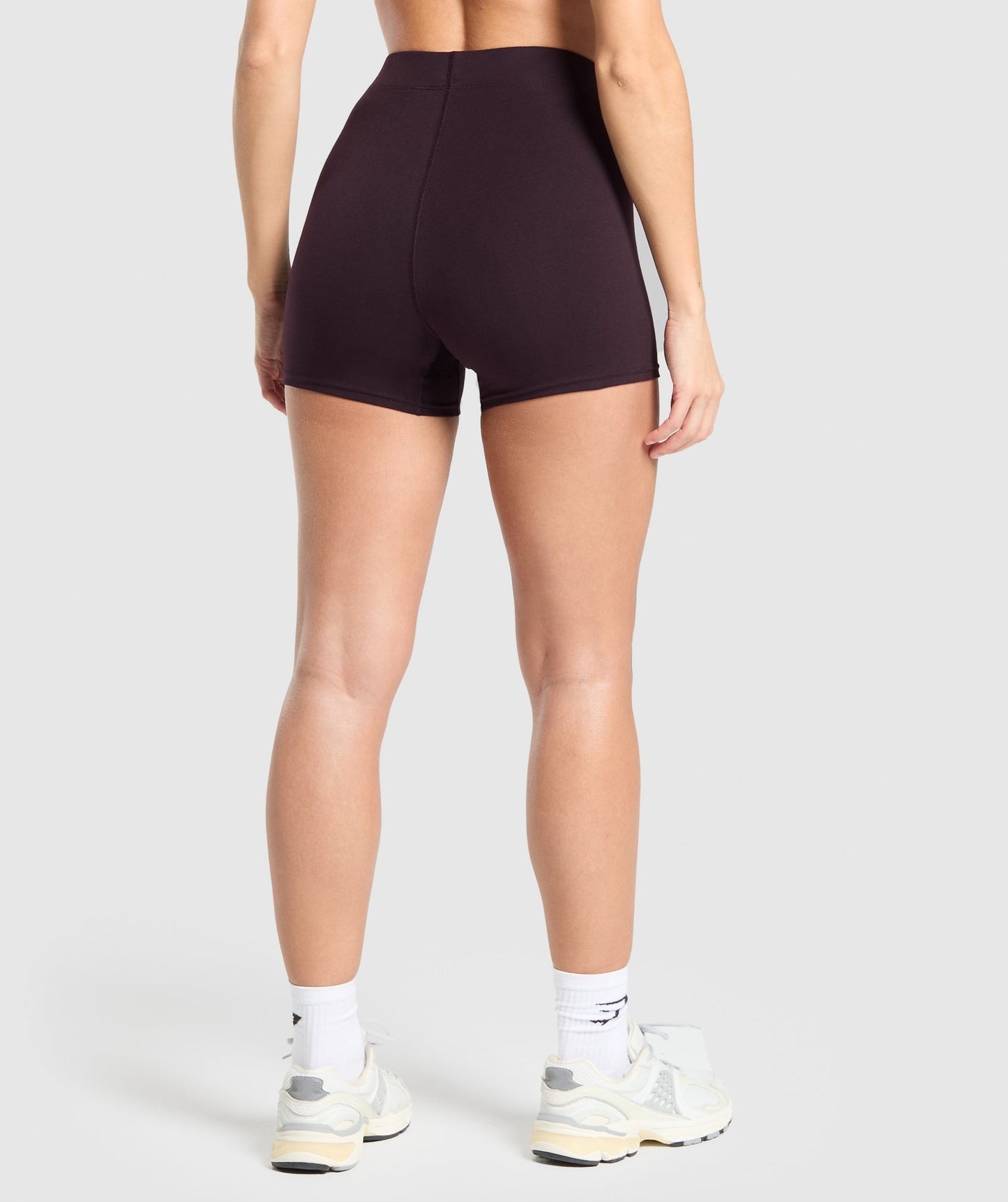 Gymshark Everyday Cotton Shorts - Plum Brown