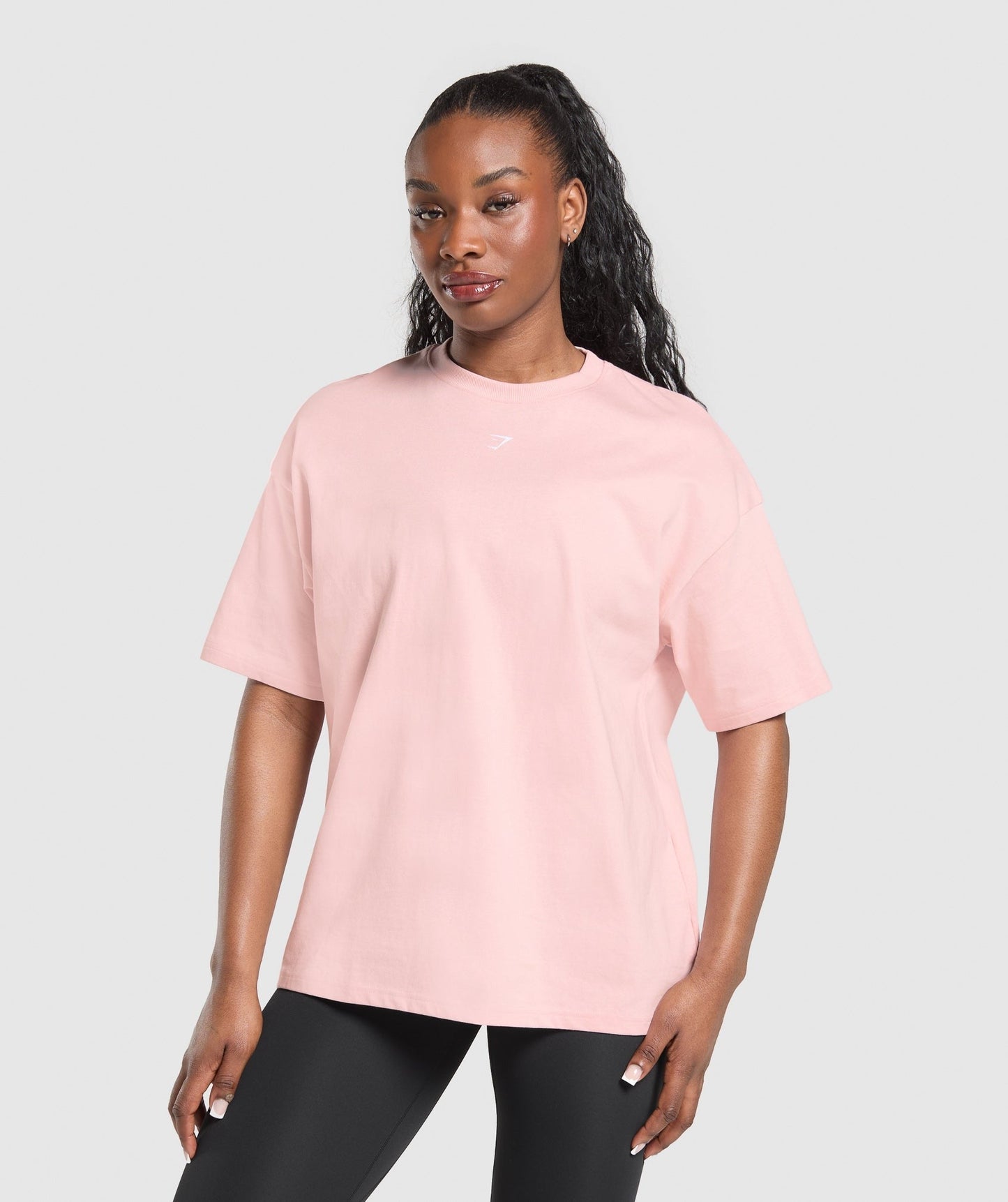Gymshark Wordmark Graphic T-Shirt - Lift Pink