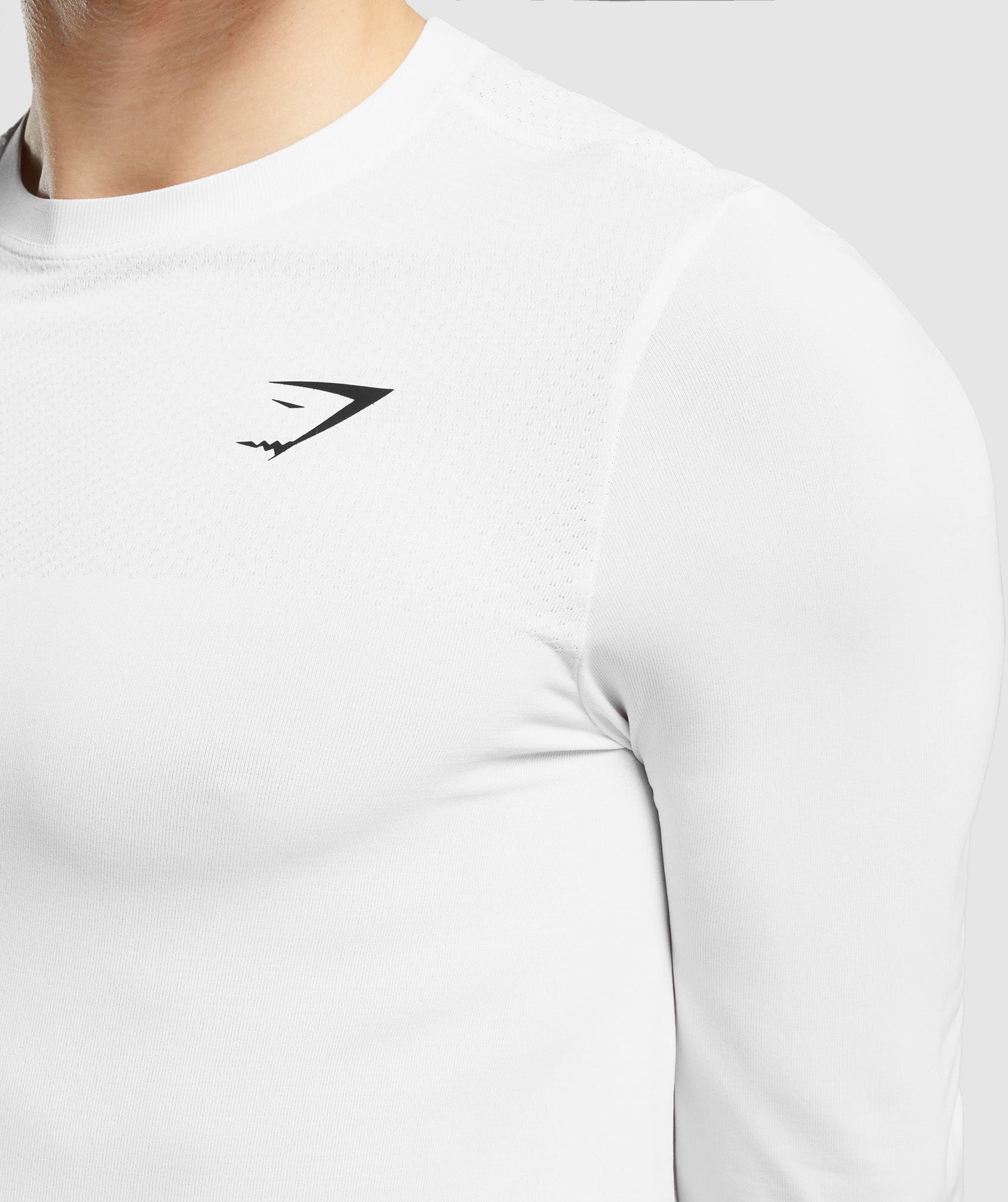 Gymshark Vital Long Sleeve T-Shirt - White