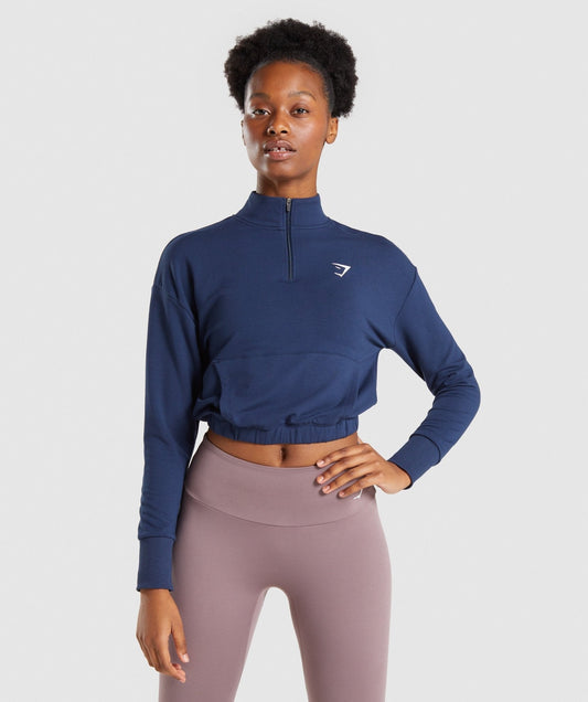 Gymshark Pippa Training Pullover - Navy