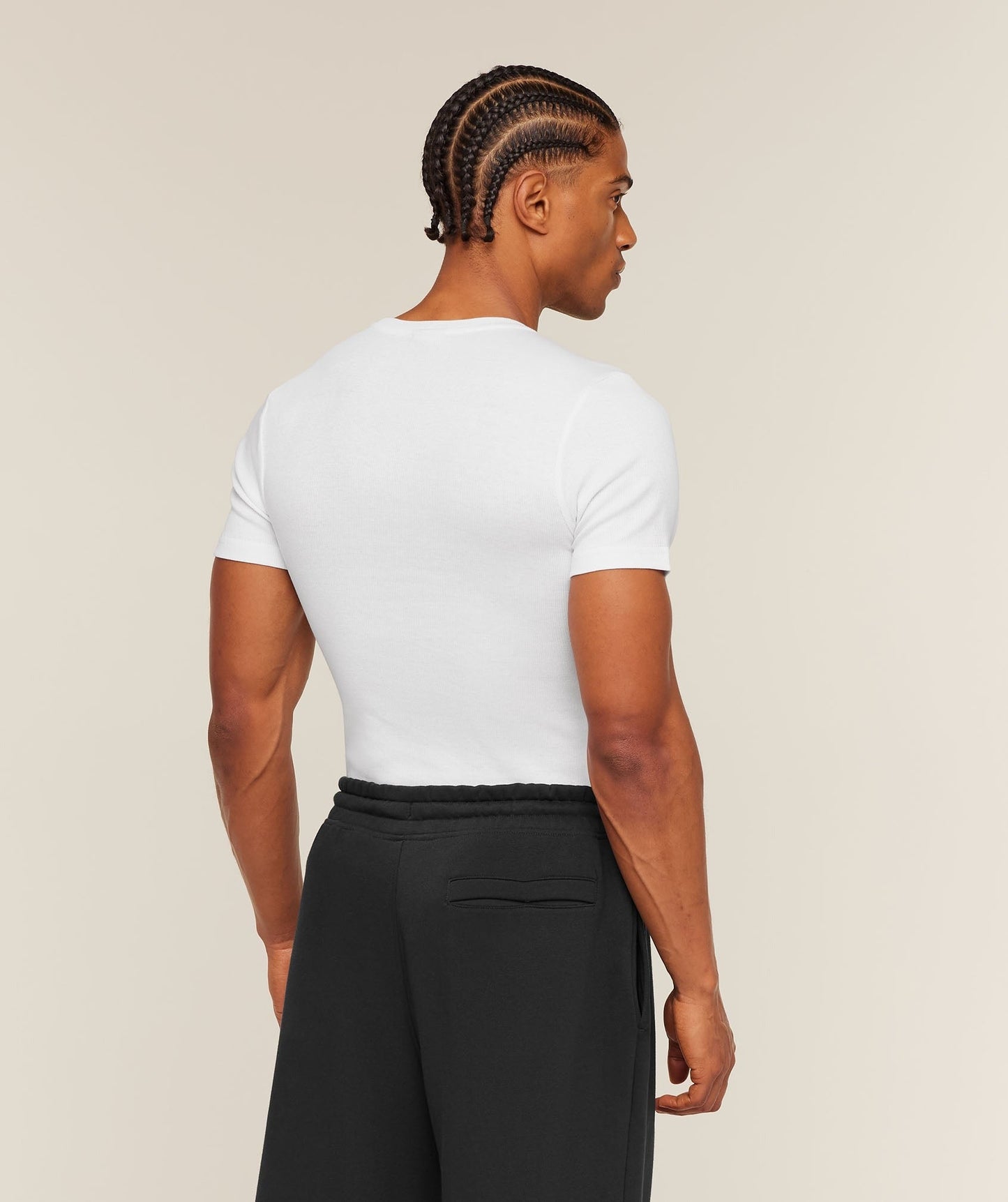 Gymshark Ribbed T-Shirt - White