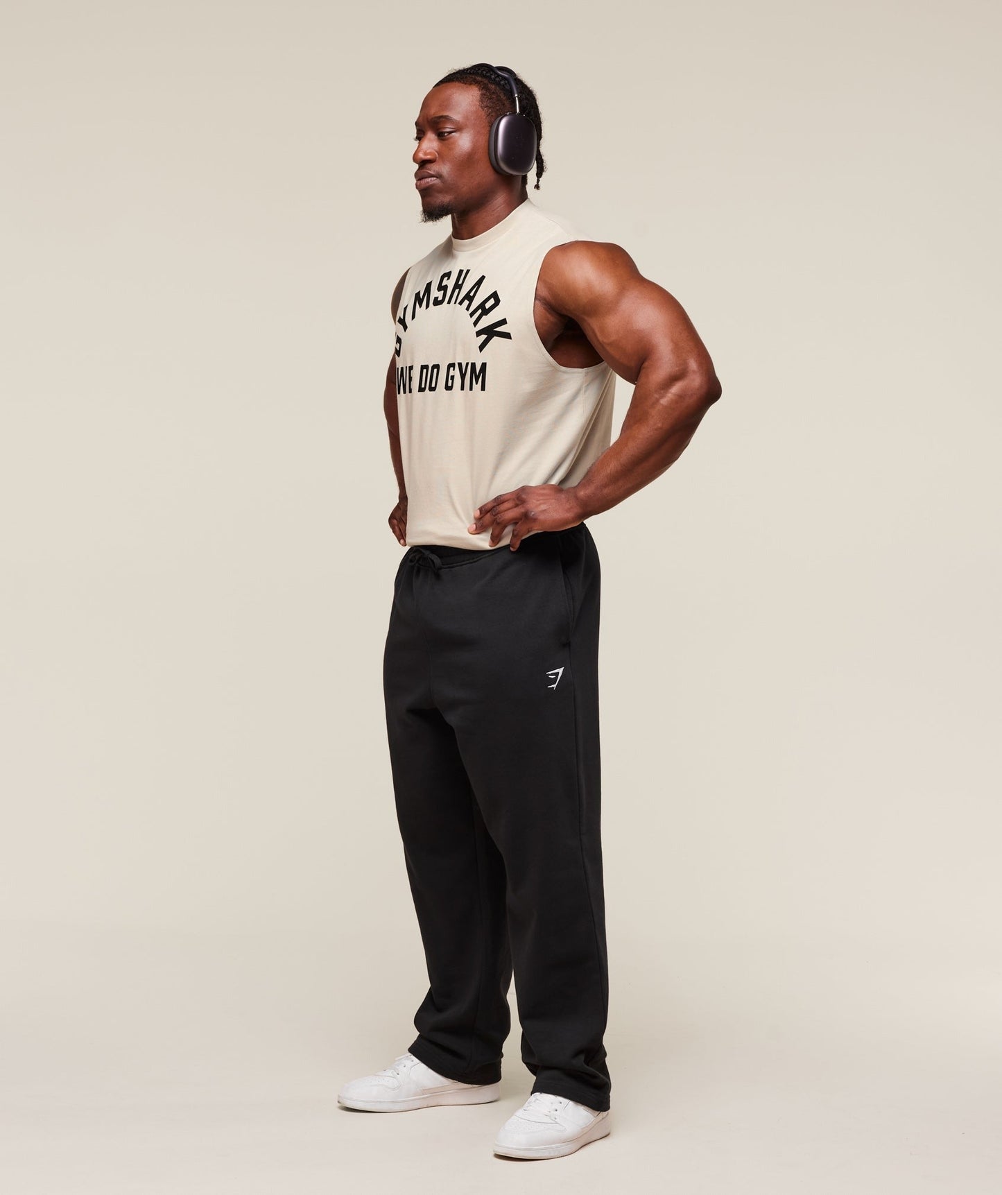 Gymshark We Do Gym Tank - Pebble Grey