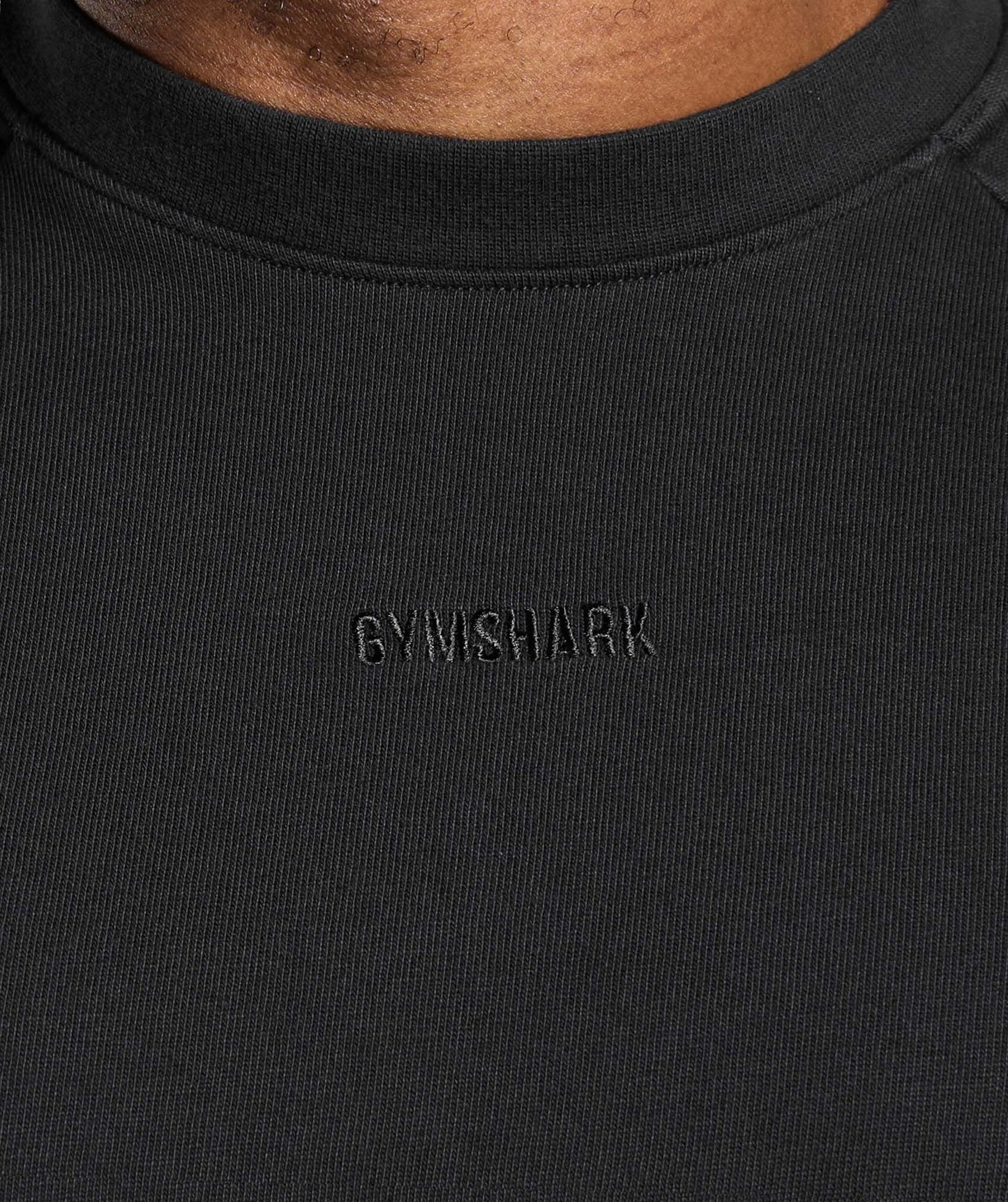 Gymshark Heavyweight Long Sleeve T-Shirt - Black