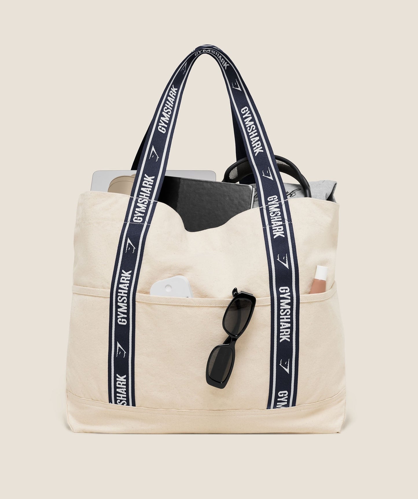 Gymshark Logo Tote - Undyed