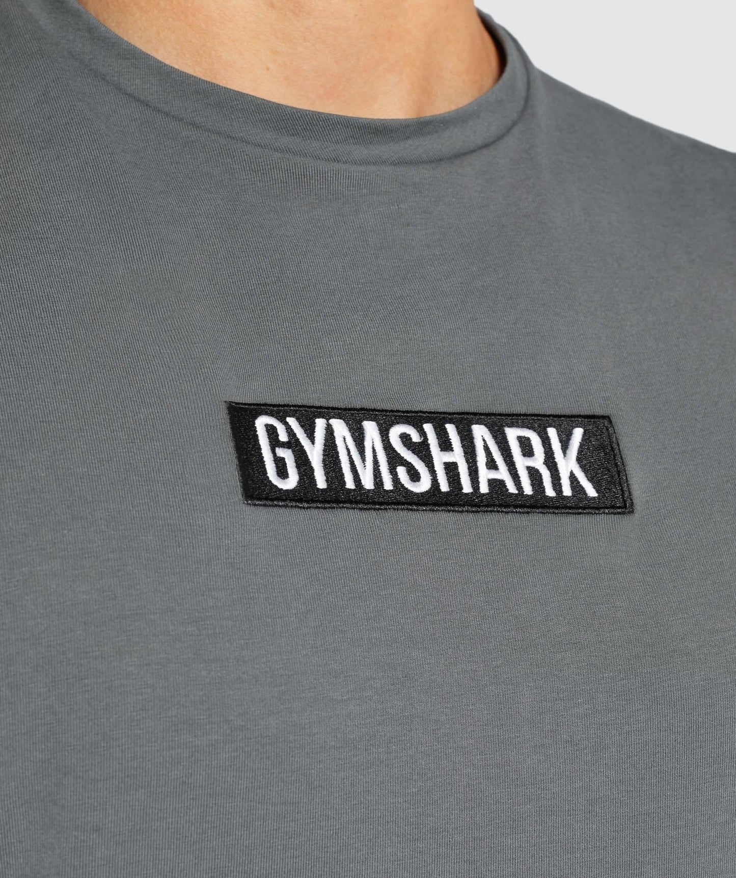 Gymshark Central Drop Arm Tank - Charcoal