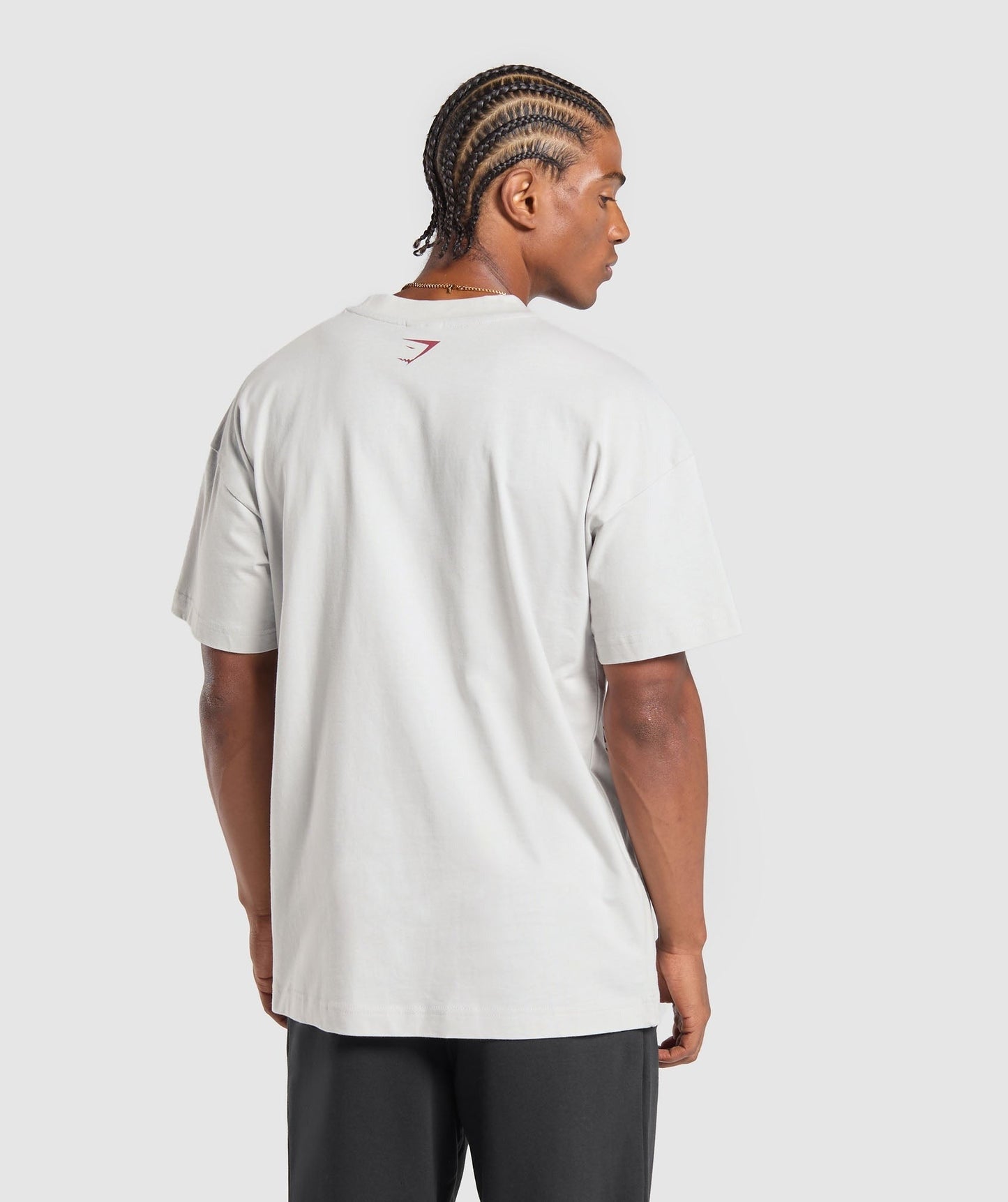 Gymshark Strength Dept Graphic T-Shirt - Metal Grey