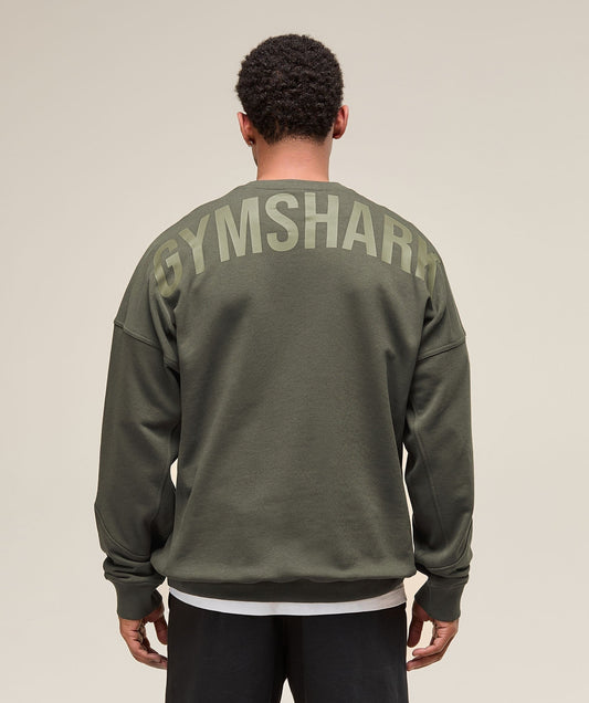 Gymshark Power Crew - Strength Green