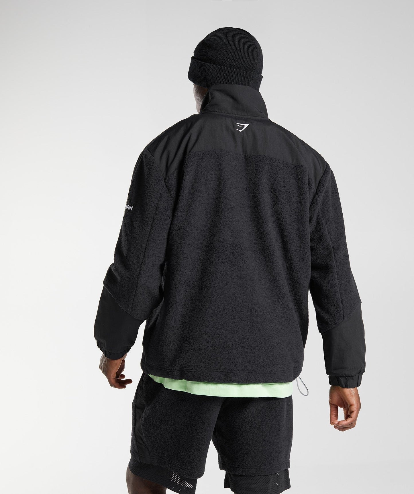 Gymshark Vibes Fleece 1/4 Zip - Black