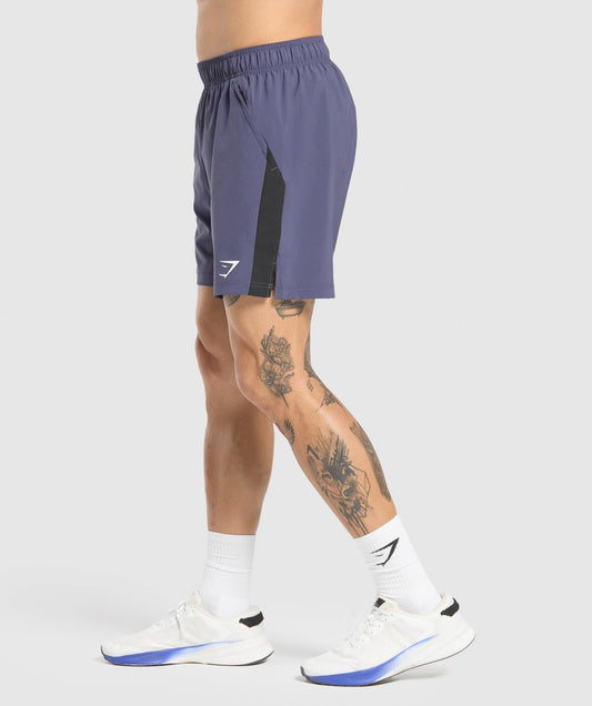 Gymshark Sport 7" Shorts - Weighted Purple/Black