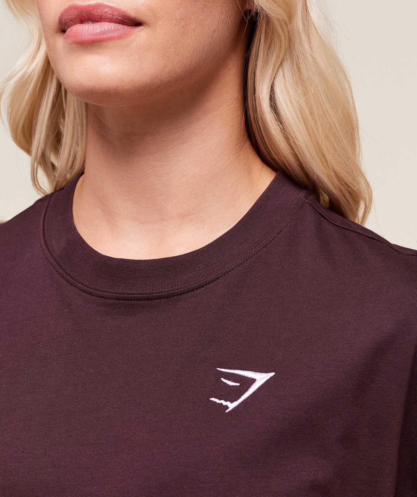 Gymshark Training Oversized T-Shirt - Cherry Purple