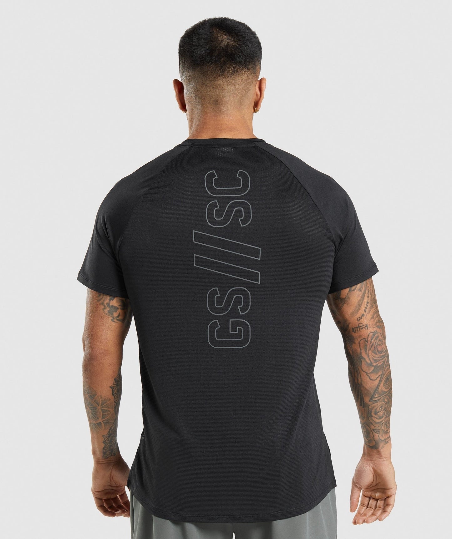 Gymshark //Steve Cook T-Shirt - Black