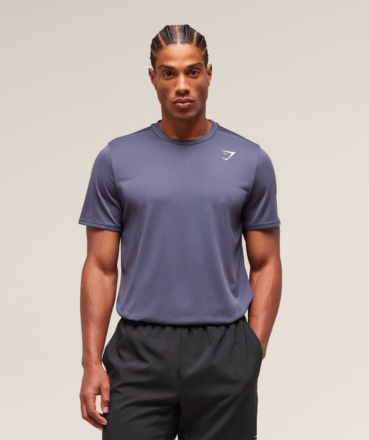 Gymshark Arrival T-Shirt - Weighted Purple