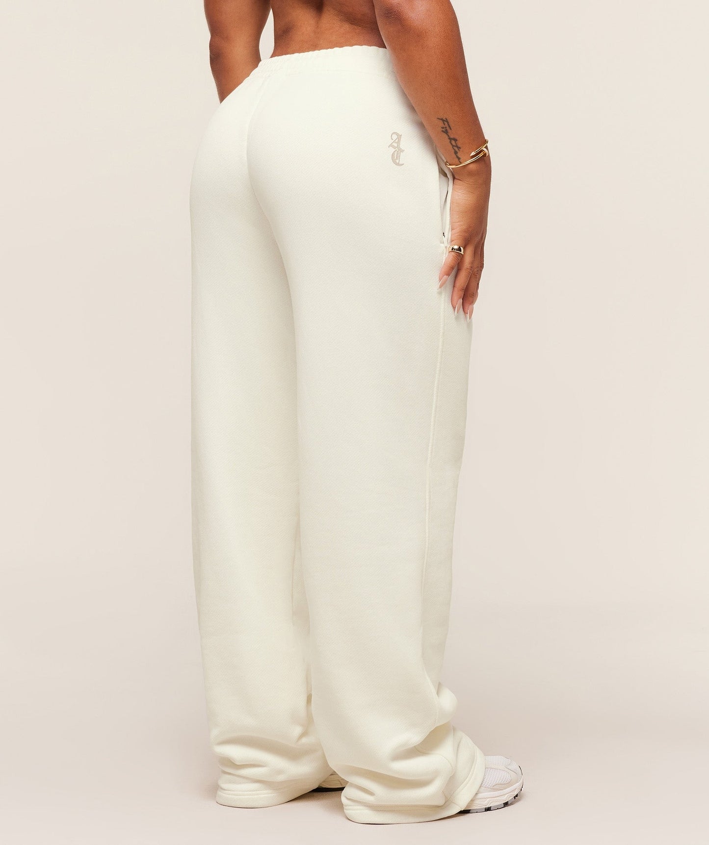 Gymshark x Analis Tracksuit Pants - Soft White