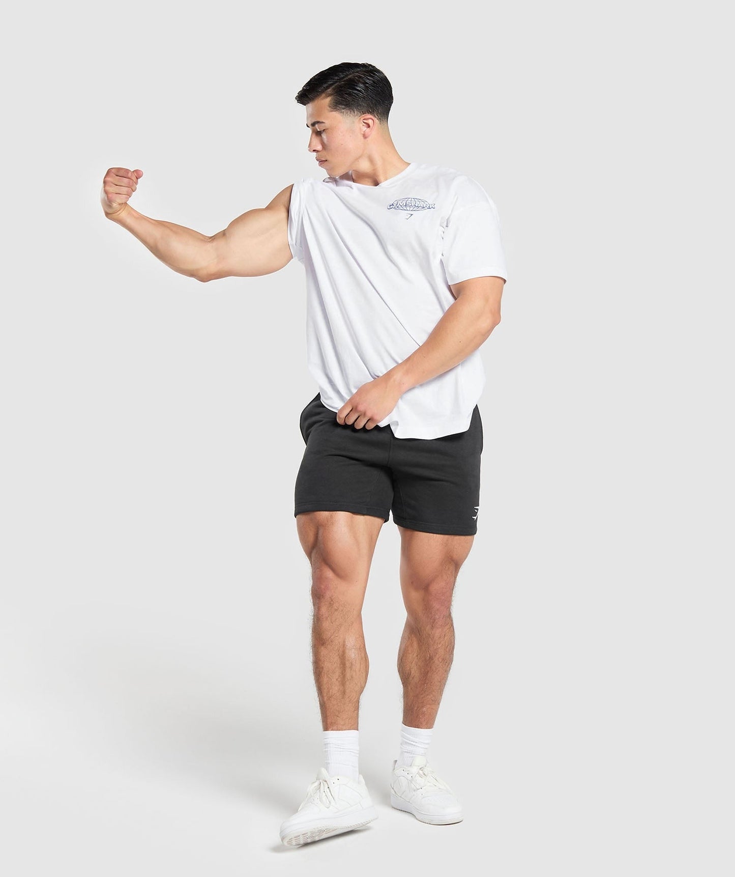 Gymshark Worldwide T-Shirt - White