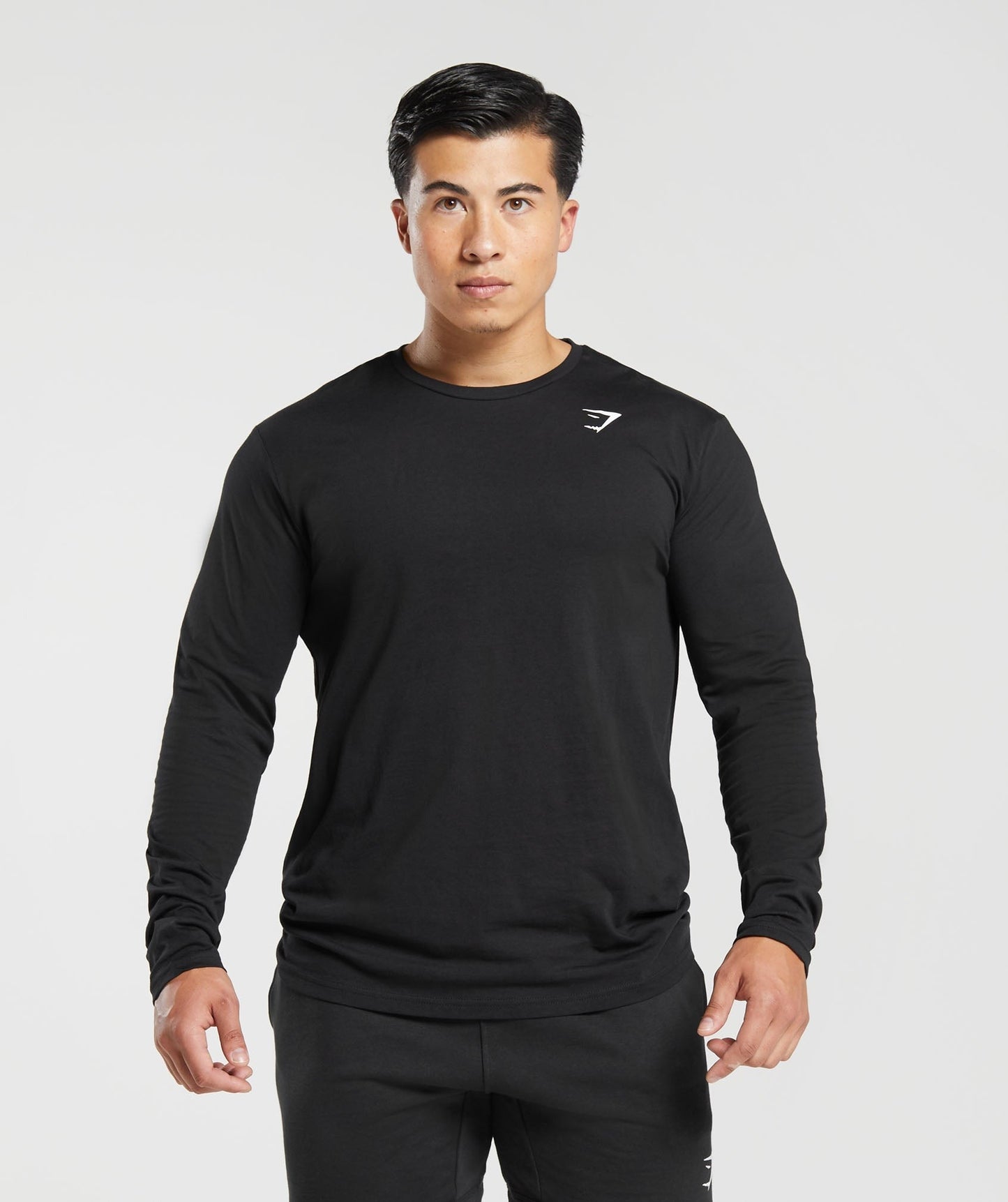 Gymshark Lifting Club Long Sleeve T-Shirt - Black