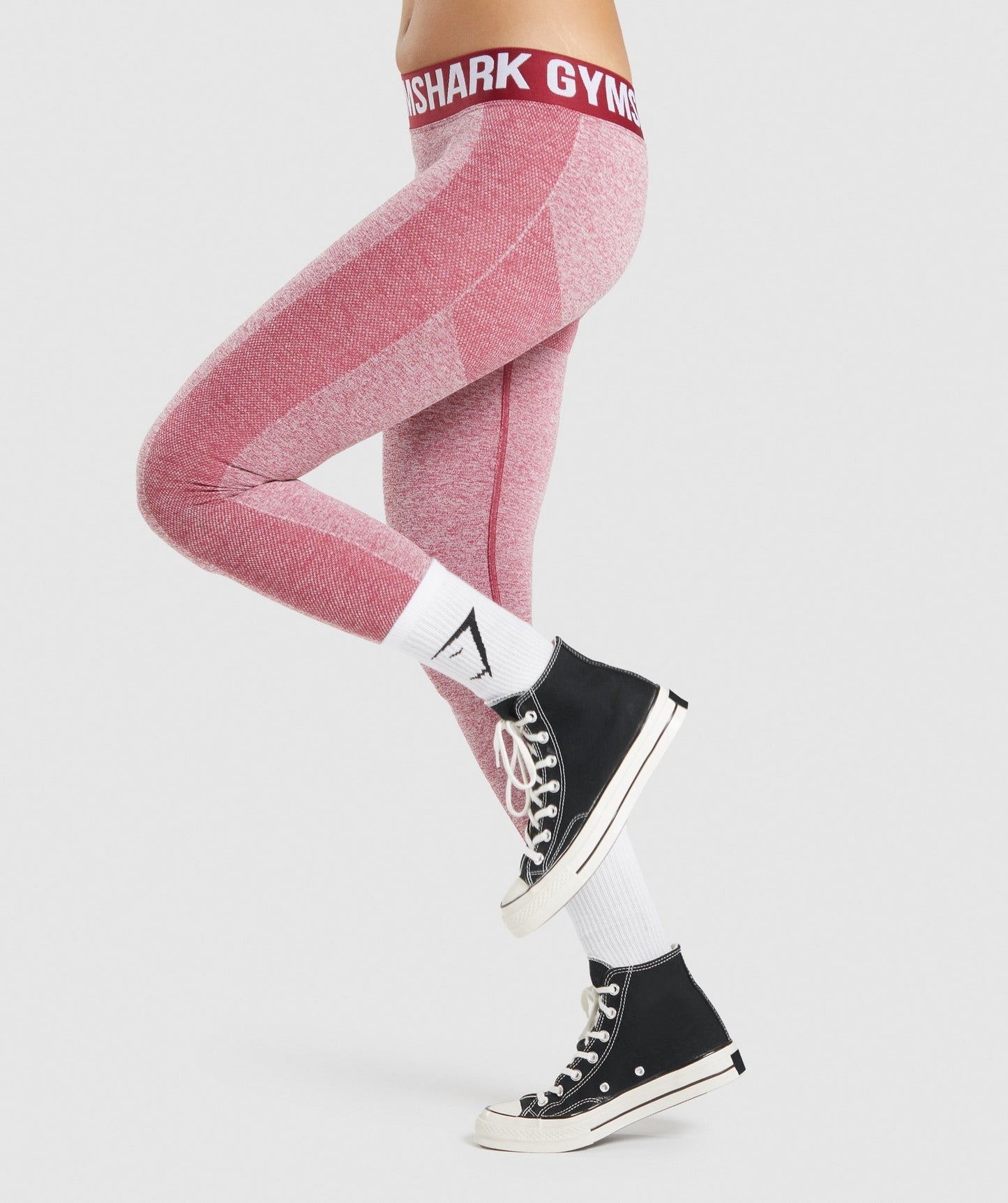 Gymshark Flex Low Rise Leggings - Pink Marl