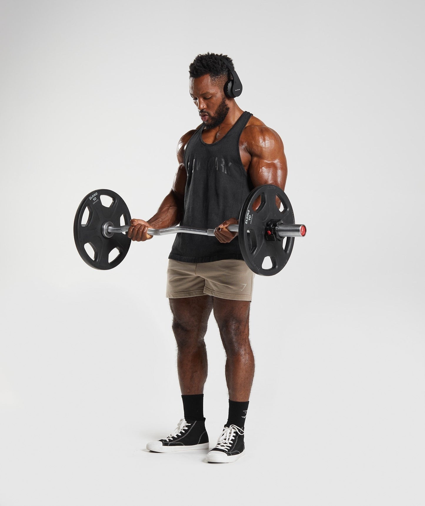Gymshark Power Washed Stringer - Black