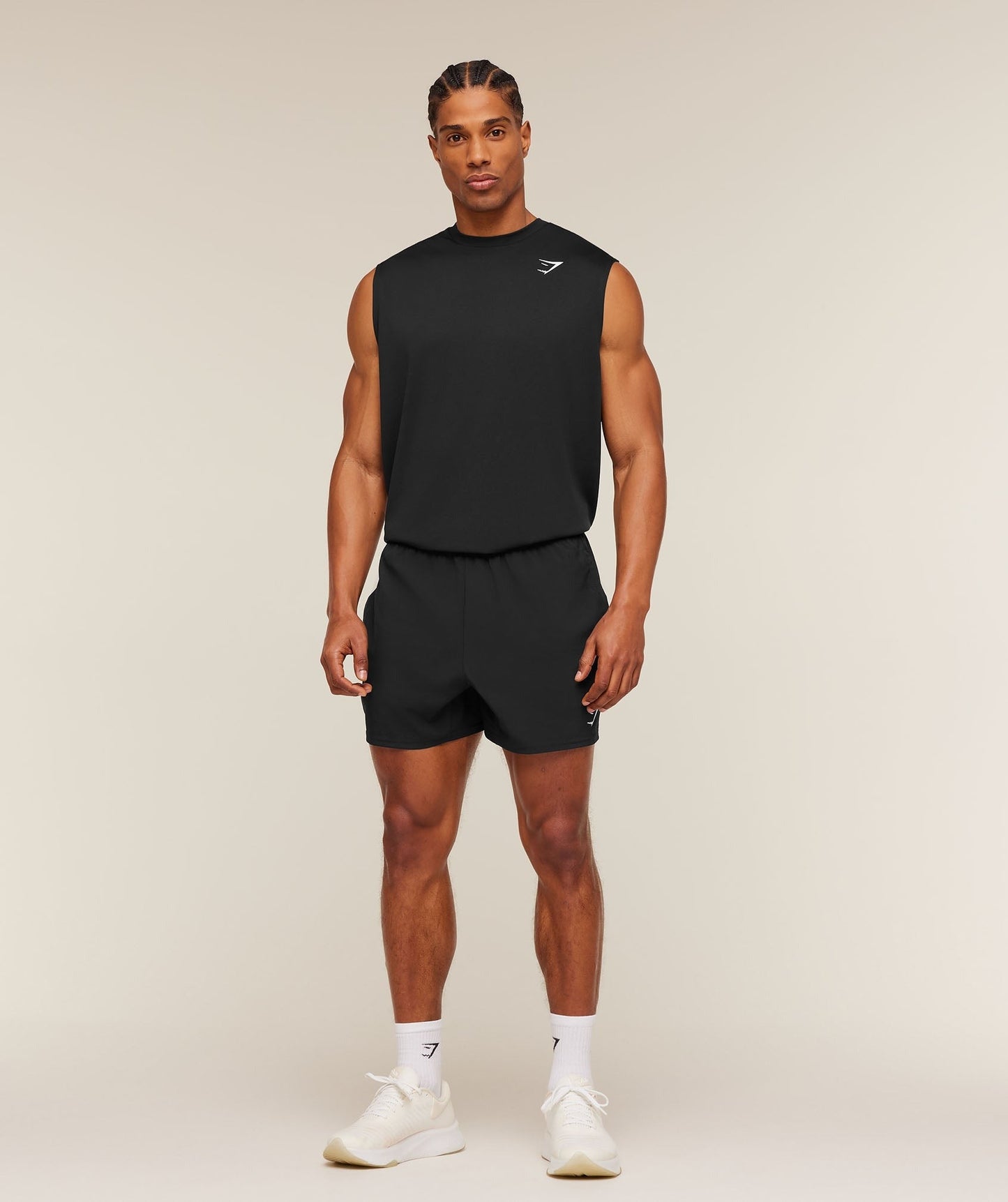 Gymshark Arrival Oversized Tank - Black