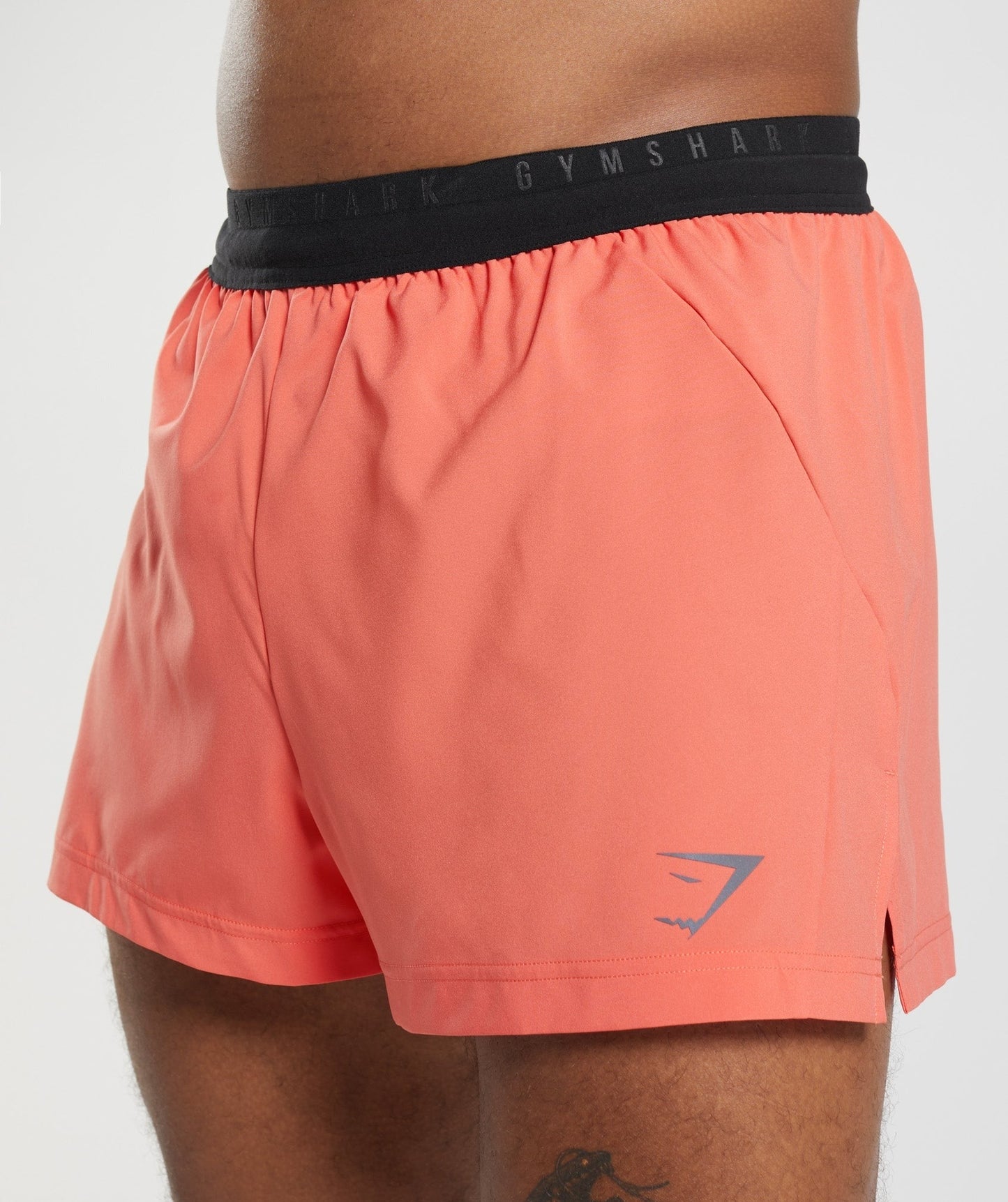 Gymshark Sport Run 3" Short - Aerospace Orange