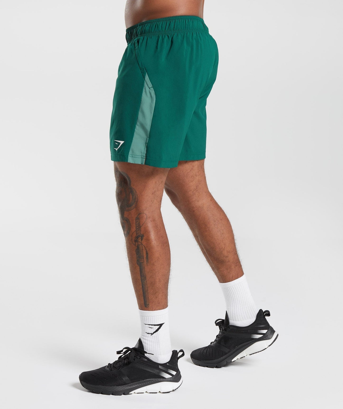 Gymshark Sport 7" Shorts - Woodland Green/Hoya Green