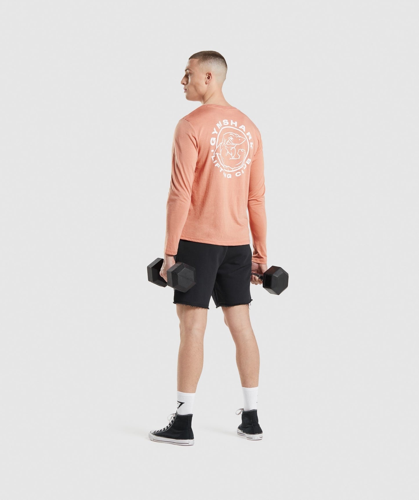 Gymshark Legacy Long Sleeve T-Shirt - Nevada Pink